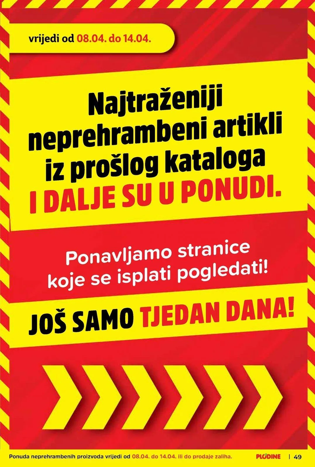 Katalog Plodine katalog do 14.04.2026 od 8. travnja do 14. travnja 2026. - Pregled Stranica 49