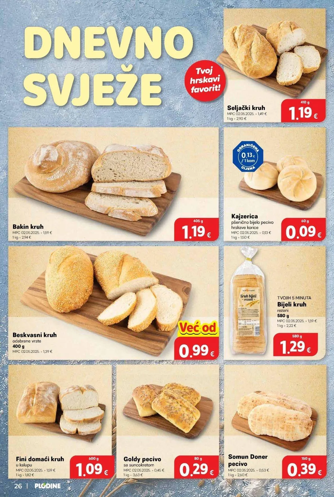 Katalog Plodine katalog do 23.06.2026 od 17. lipnja do 23. lipnja 2026. - Pregled Stranica 26