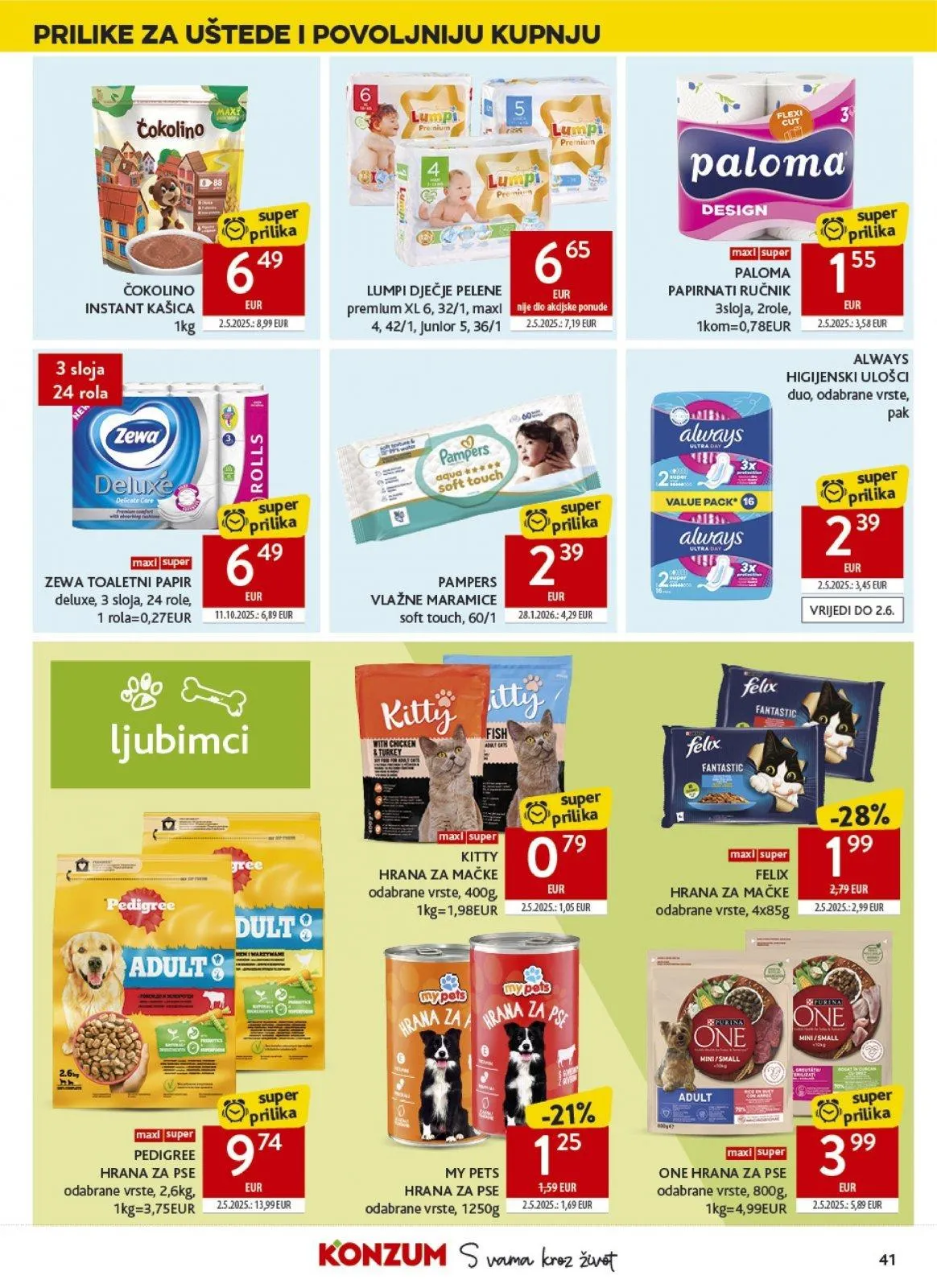 Katalog Konzum katalog do 26.05.2026 od 20. svibnja do 26. svibnja 2026. - Pregled Stranica 41