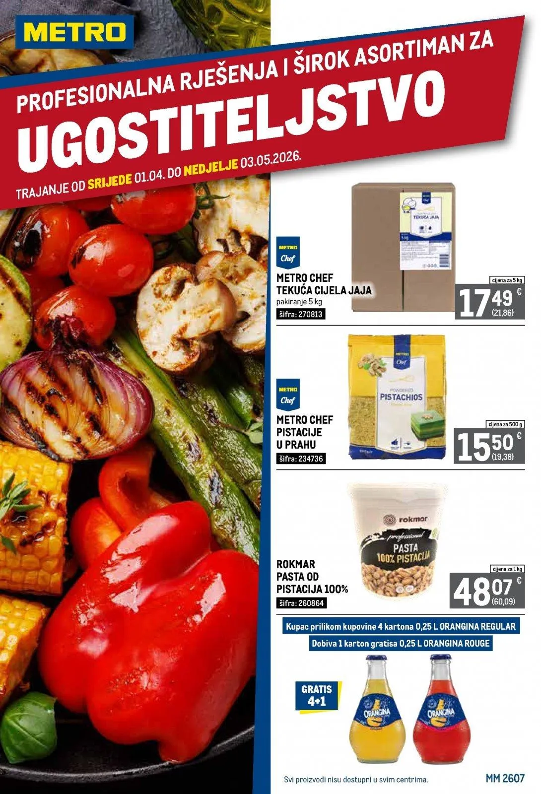 Katalog Metro katalog do 03.05.2026 od 2. travnja do 3. svibnja 2026. - Pregled Stranica 1