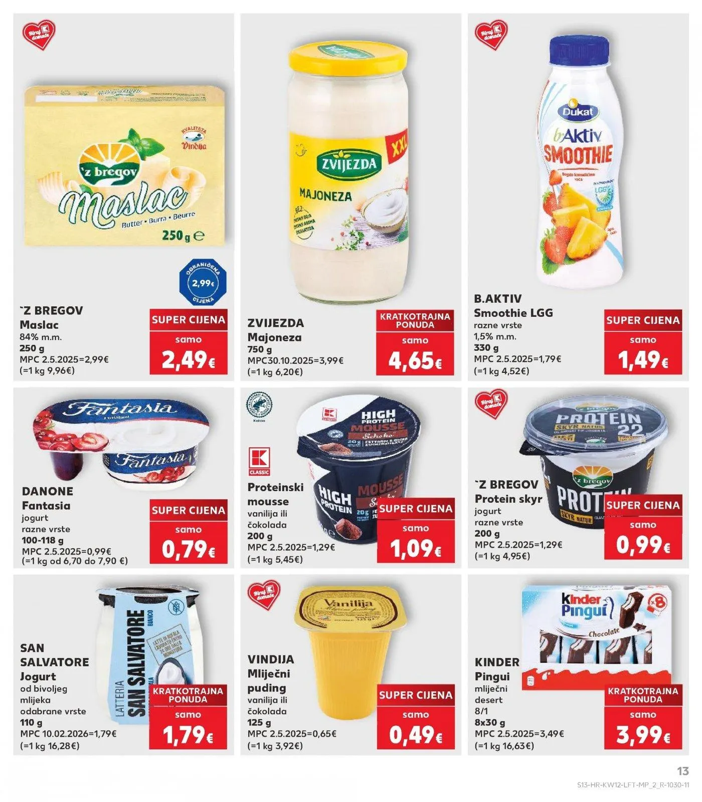 Katalog Kaufland katalog do 24.03.2026 od 18. ožujka do 24. ožujka 2026. - Pregled Stranica 13