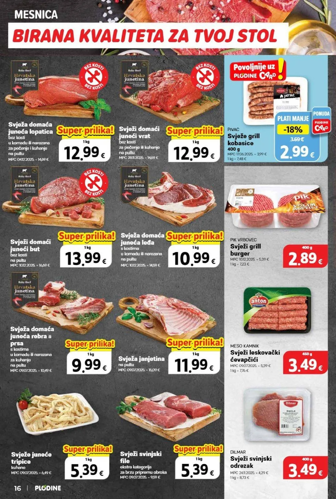 Katalog Plodine katalog do 03.03.2026 od 26. veljače do 3. ožujka 2026. - Pregled Stranica 16