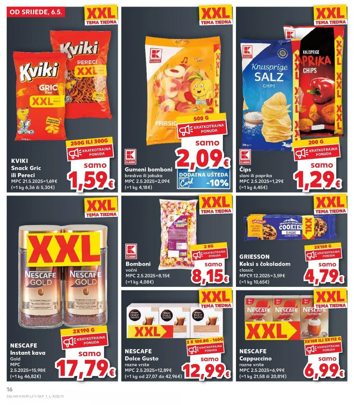 Katalog Kaufland katalog do 12.05.2026 od 8. svibnja do 12. svibnja 2026. - Pregled Stranica 16