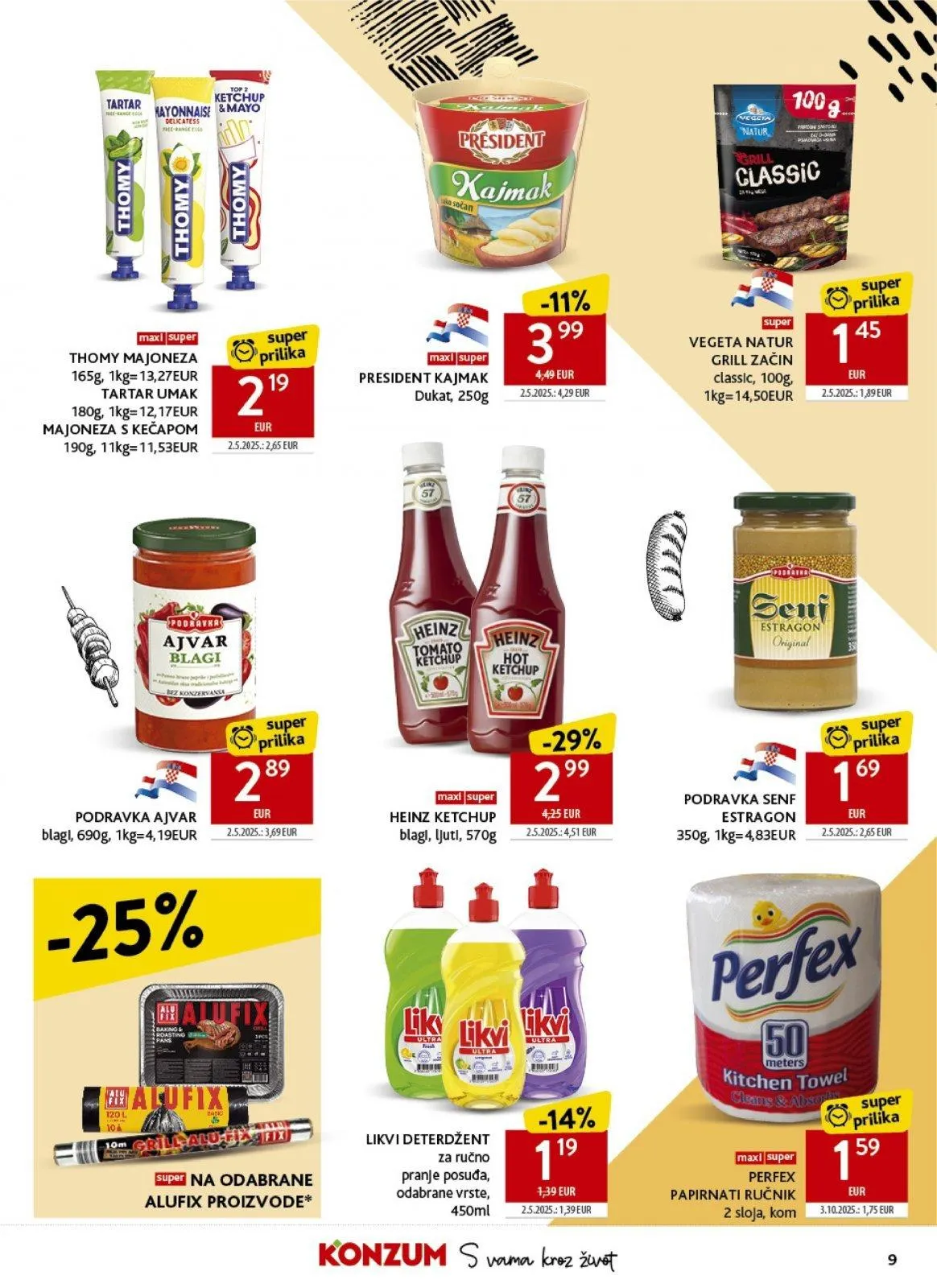 Katalog Konzum katalog do 16.06.2026 od 10. lipnja do 16. lipnja 2026. - Pregled Stranica 9