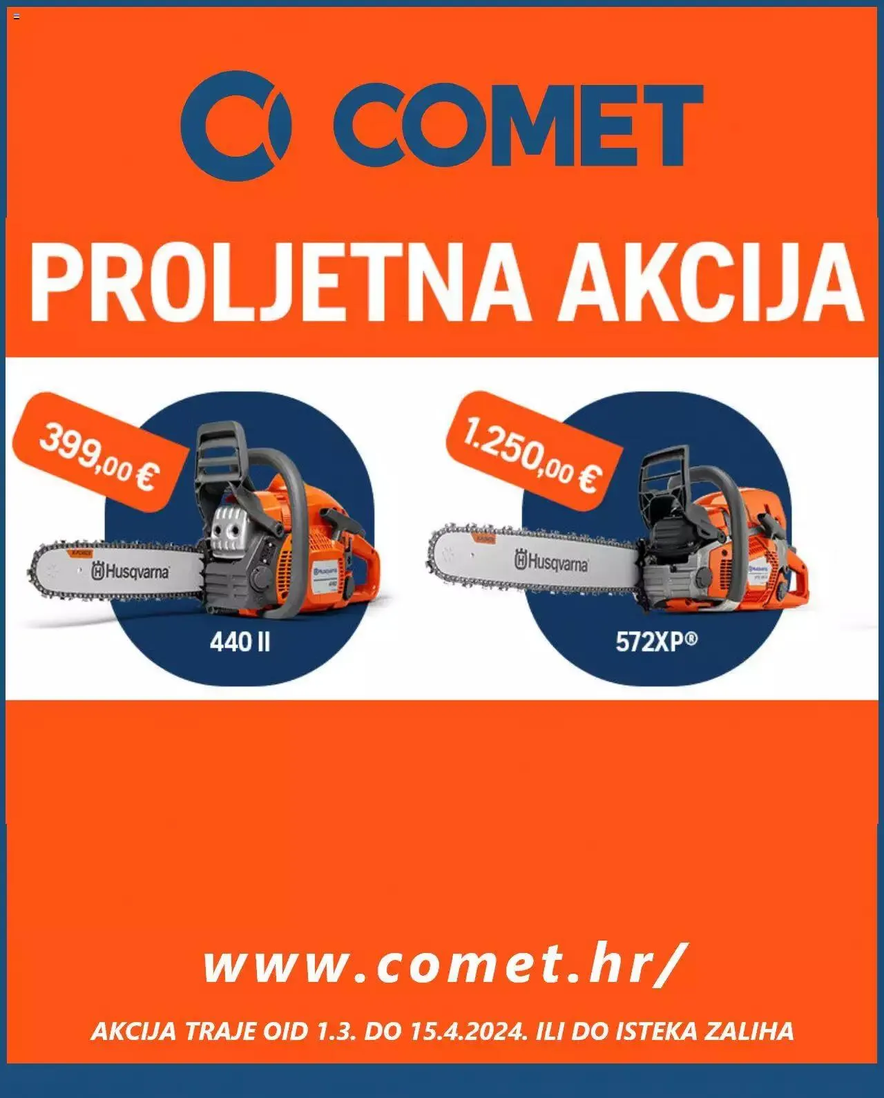 Katalog Katalog Comet od 3. ožujka do 15. travnja 2024. - Pregled Stranica 
