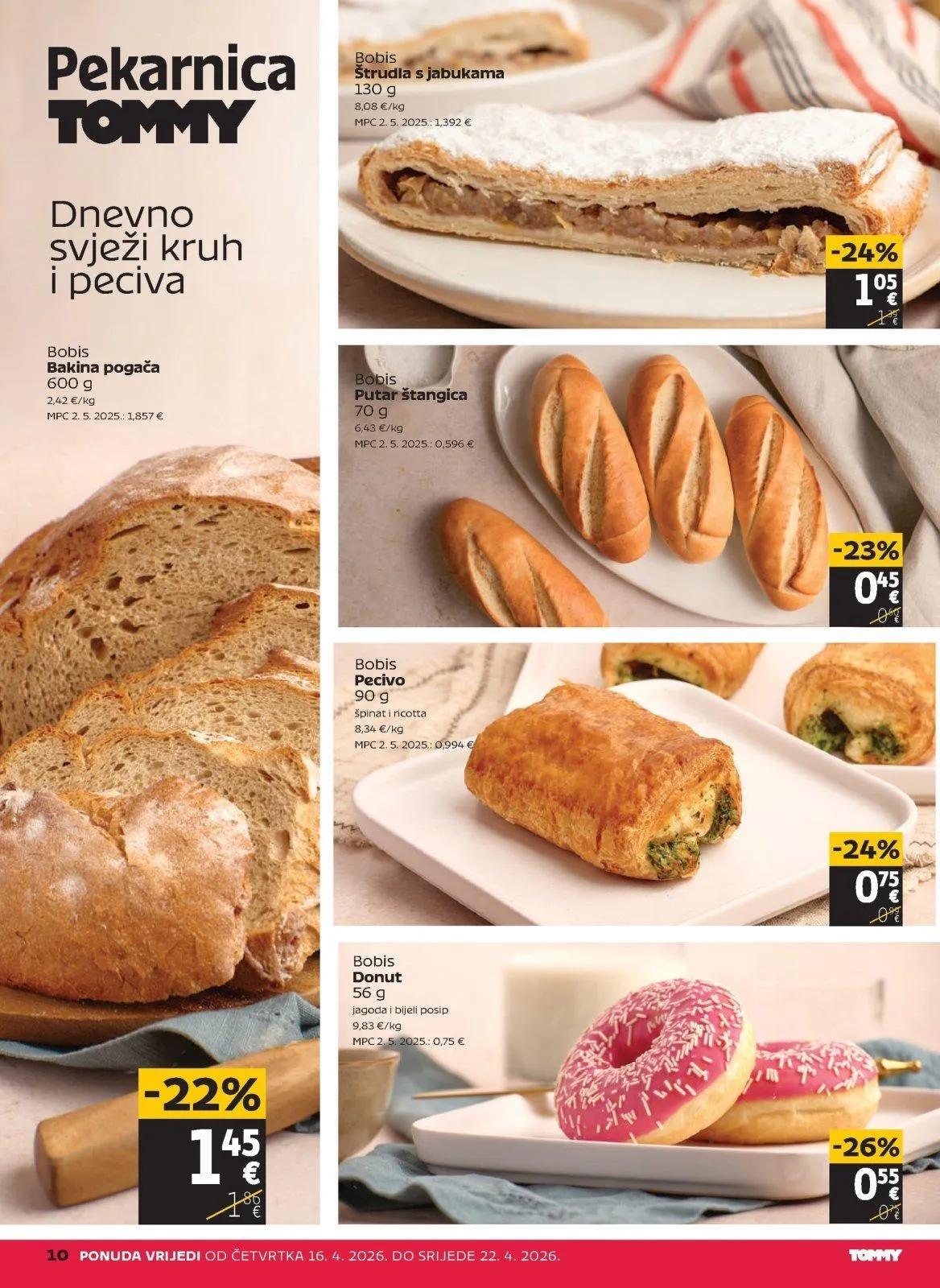 Katalog Tommy katalog do 22.04.2026 od 16. travnja do 22. travnja 2026. - Pregled Stranica 10