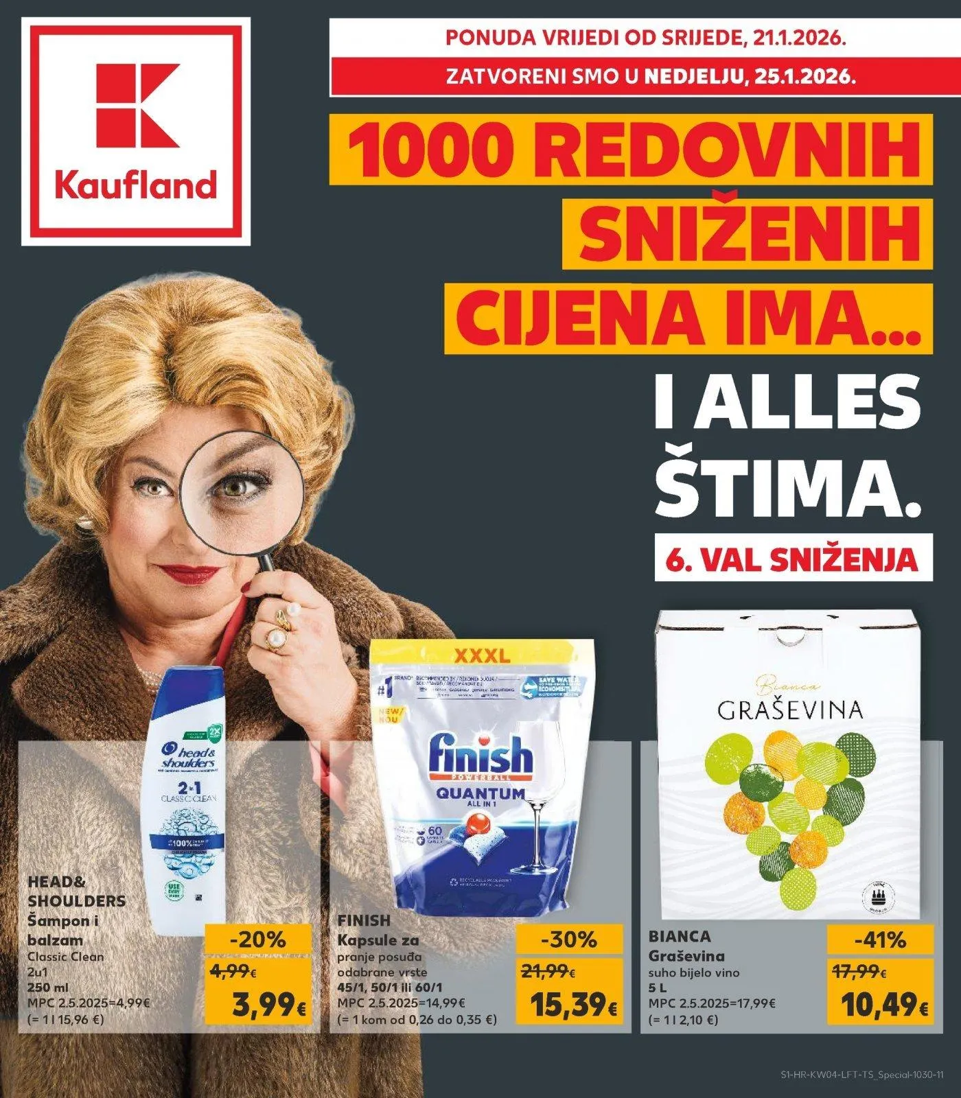 Katalog Kaufland katalog do 27.01.2026 od 21. siječnja do 27. siječnja 2026. - Pregled Stranica 1