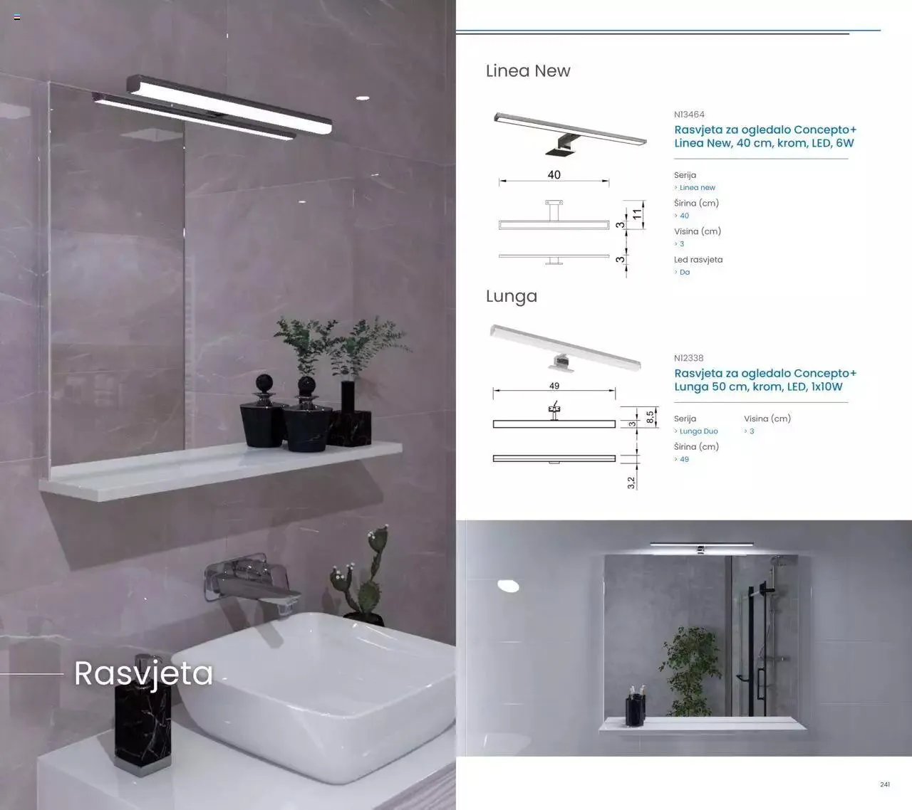 Katalog Kupaonski namještaj i ogledala 2023 Fero-term od 13. ožujka do 31. prosinca 2023. - Pregled Stranica 121