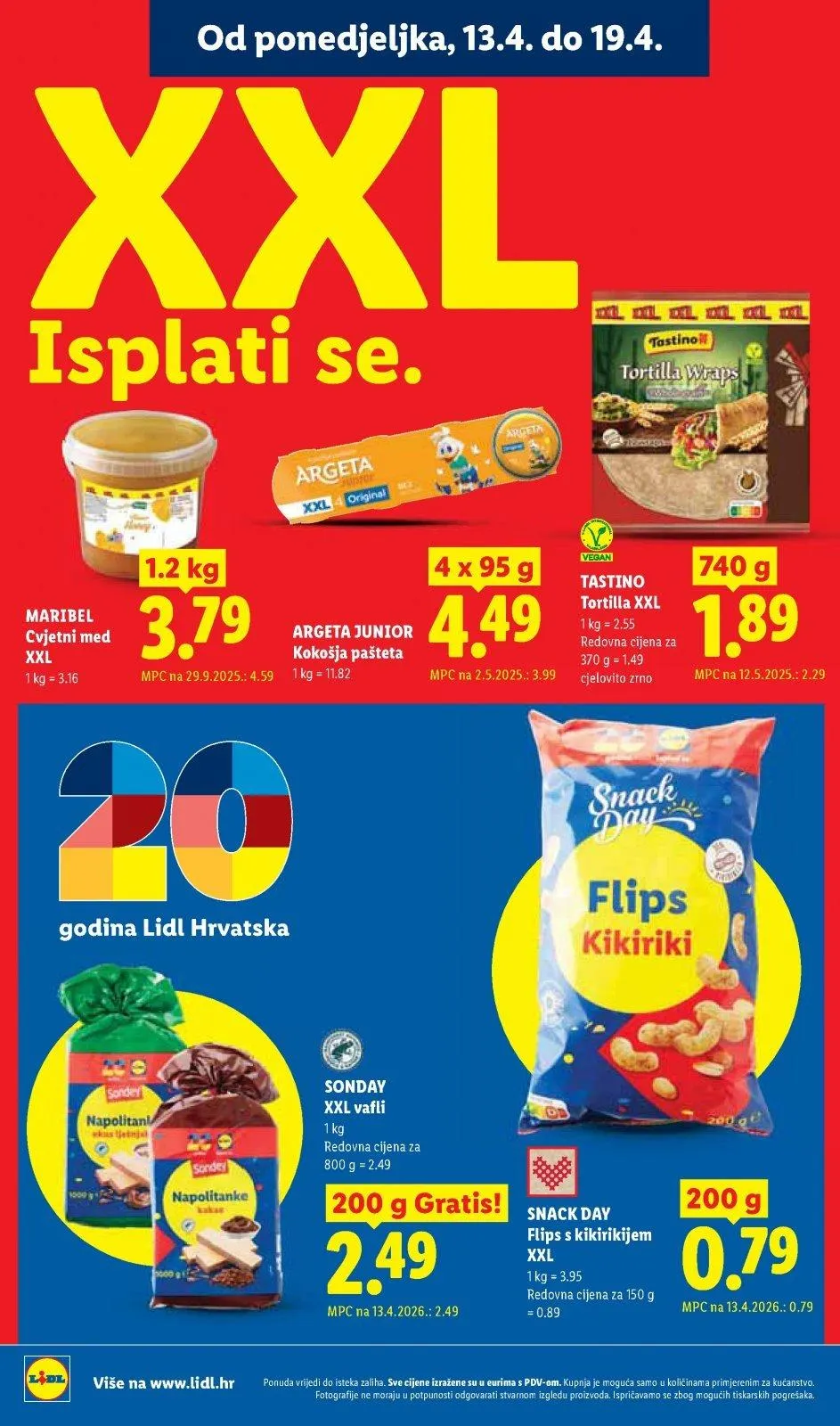 Katalog Lidl katalog do 19.04.2026 od 9. travnja do 19. travnja 2026. - Pregled Stranica 14