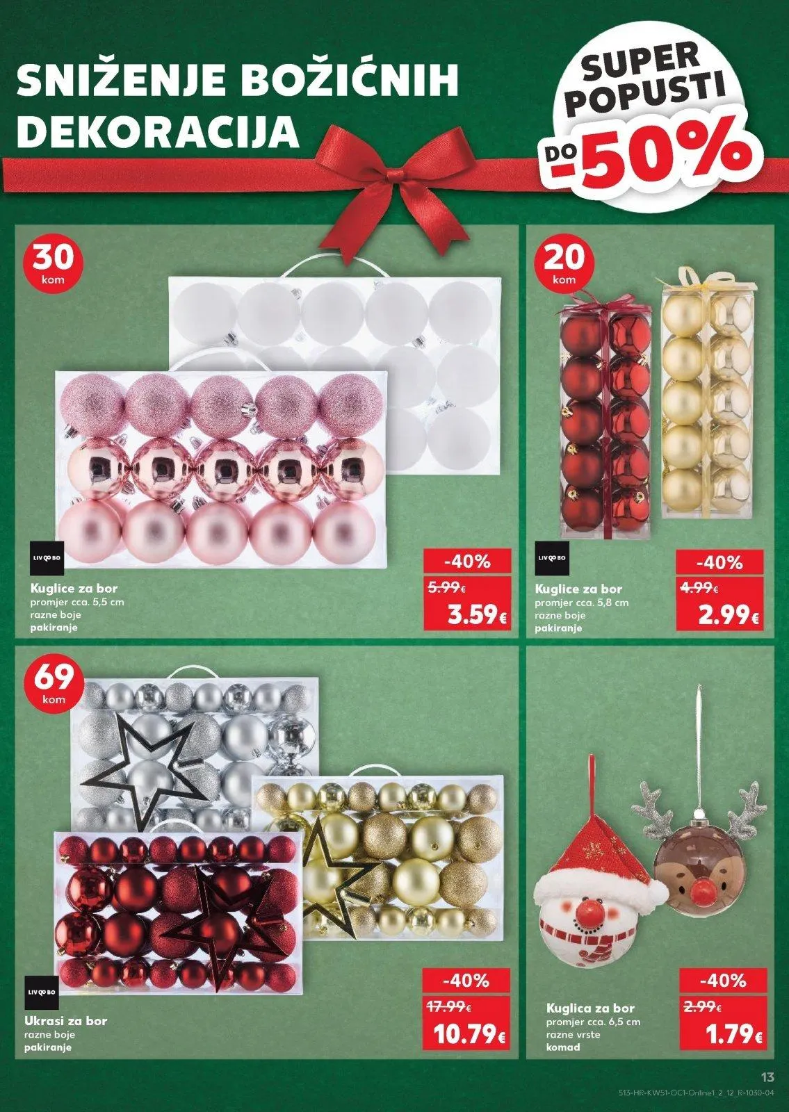 Katalog Kaufland katalog do 26.12.2025 od 17. prosinca do 26. prosinca 2025. - Pregled Stranica 13