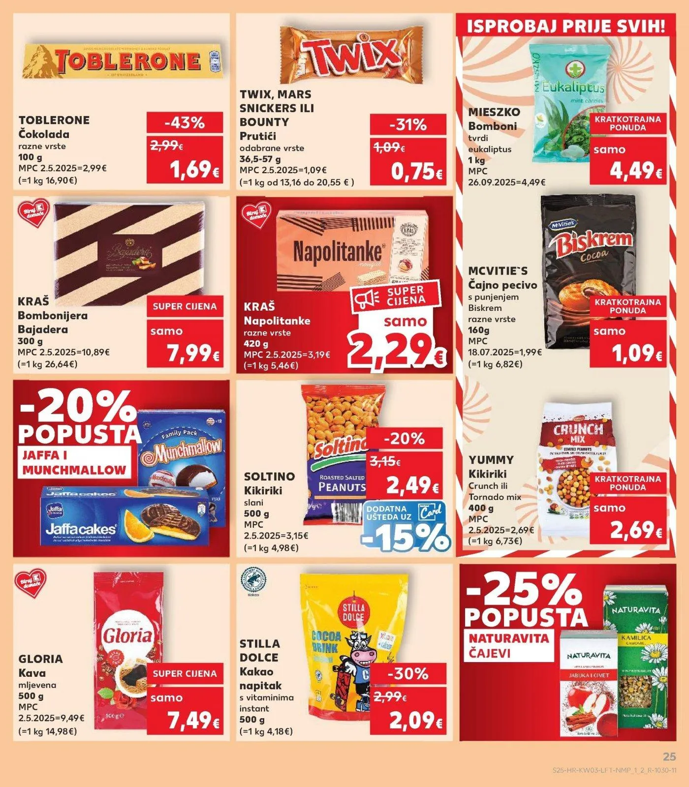 Katalog Kaufland katalog do 20.01.2026 od 14. siječnja do 20. siječnja 2026. - Pregled Stranica 25