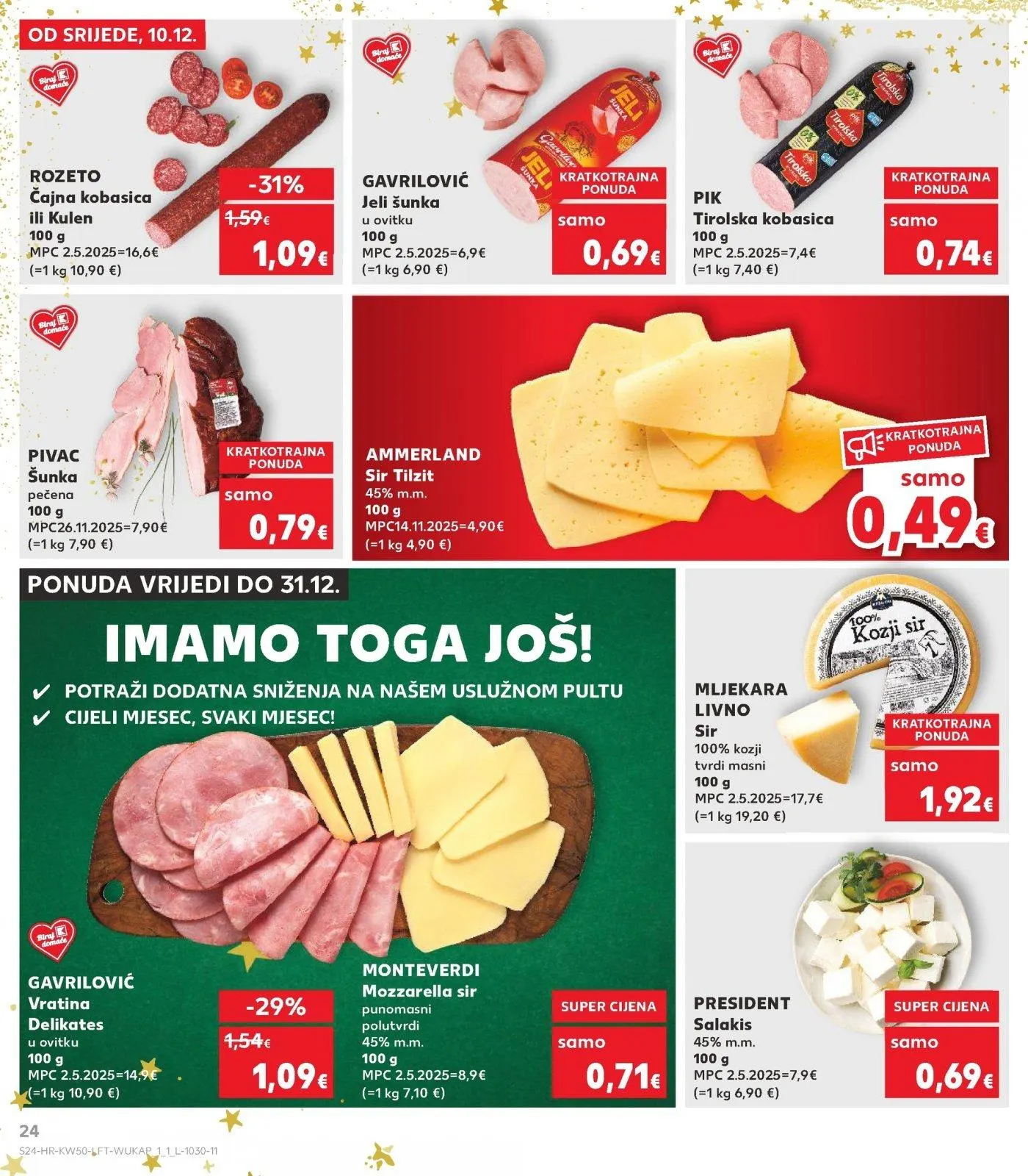 Katalog Kaufland katalog do 16.12.2025 od 10. prosinca do 16. prosinca 2025. - Pregled Stranica 24