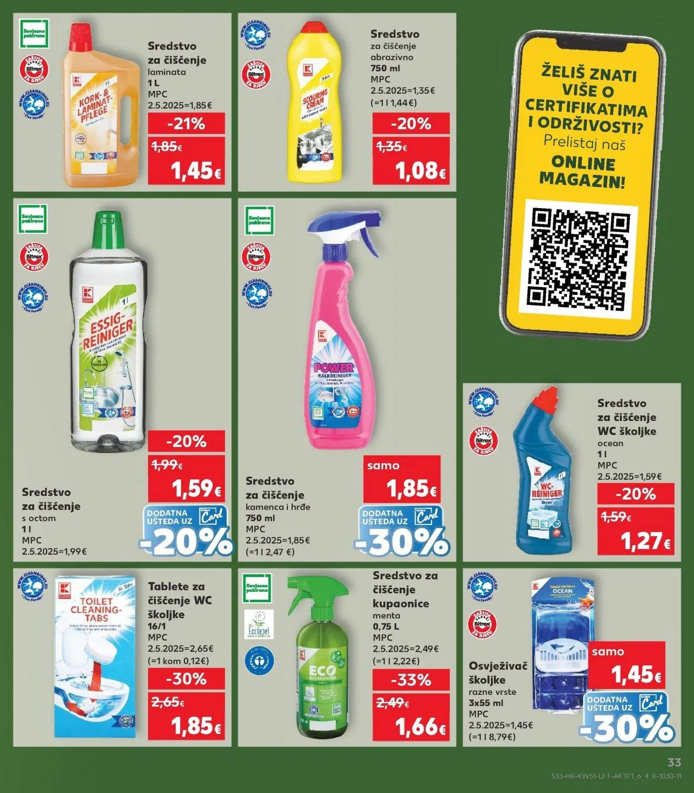 Katalog Kaufland katalog do 26.12.2025 od 17. prosinca do 26. prosinca 2025. - Pregled Stranica 33