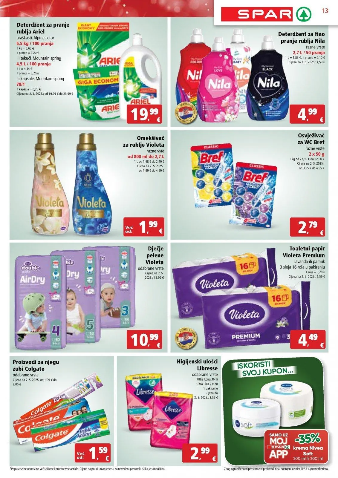 Katalog Spar katalog do 23.12.2025 od 17. prosinca do 23. prosinca 2025. - Pregled Stranica 13