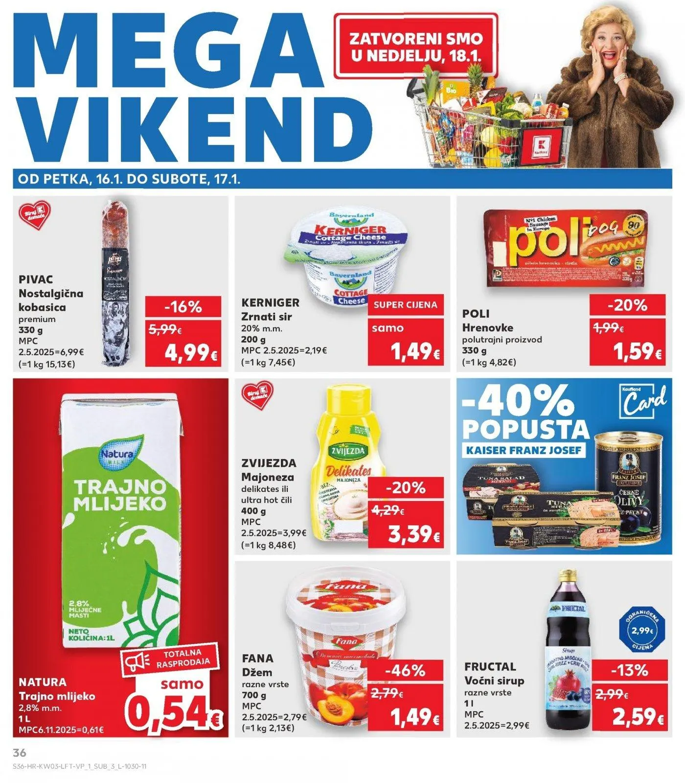 Katalog Kaufland katalog do 20.01.2026 od 14. siječnja do 20. siječnja 2026. - Pregled Stranica 36