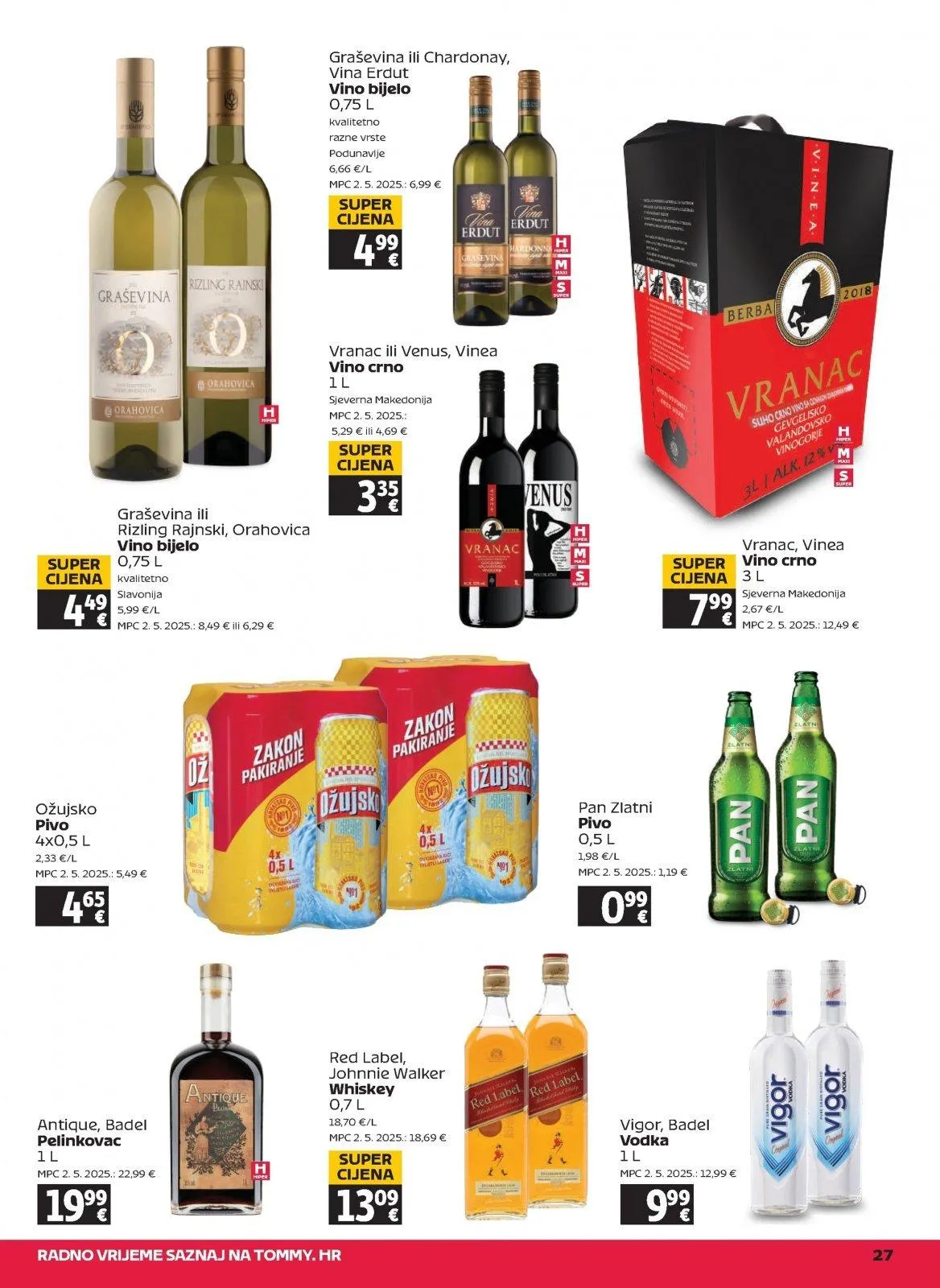 Katalog Tommy katalog do 08.04.2026 od 2. travnja do 8. travnja 2026. - Pregled Stranica 27