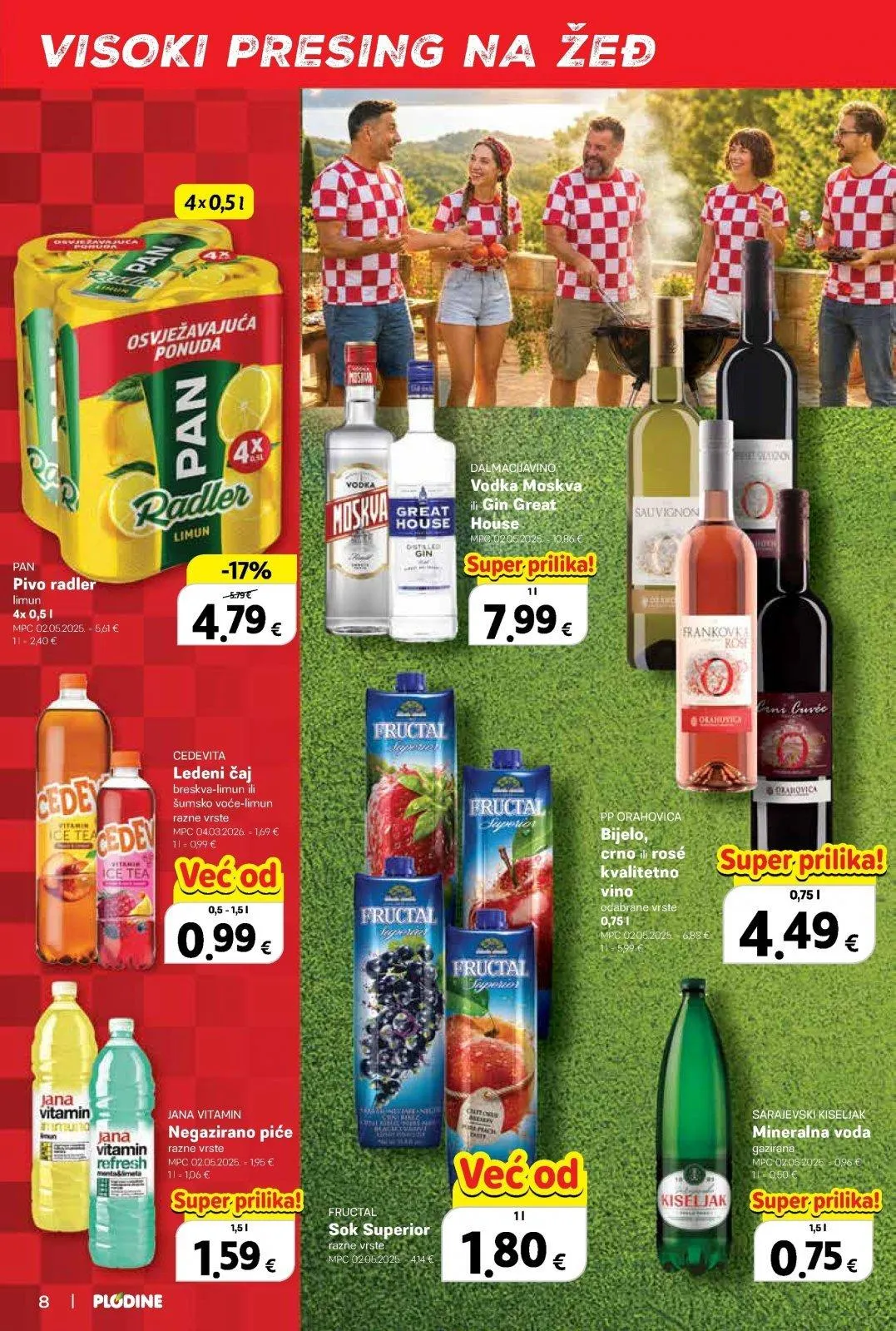 Katalog Plodine katalog do 16.06.2026 od 9. lipnja do 16. lipnja 2026. - Pregled Stranica 8