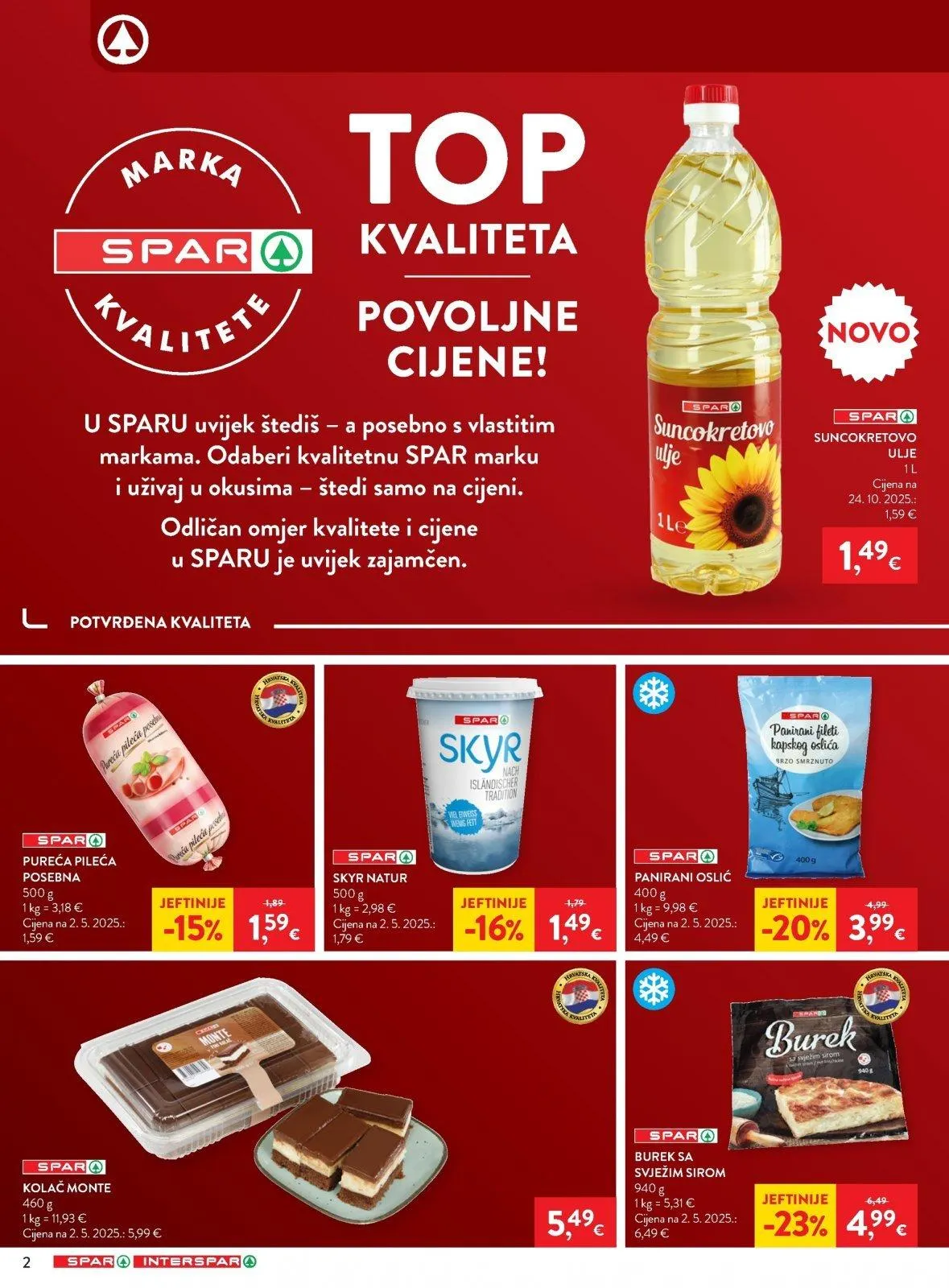 Katalog Spar katalog do 27.01.2026 od 21. siječnja do 27. siječnja 2026. - Pregled Stranica 2
