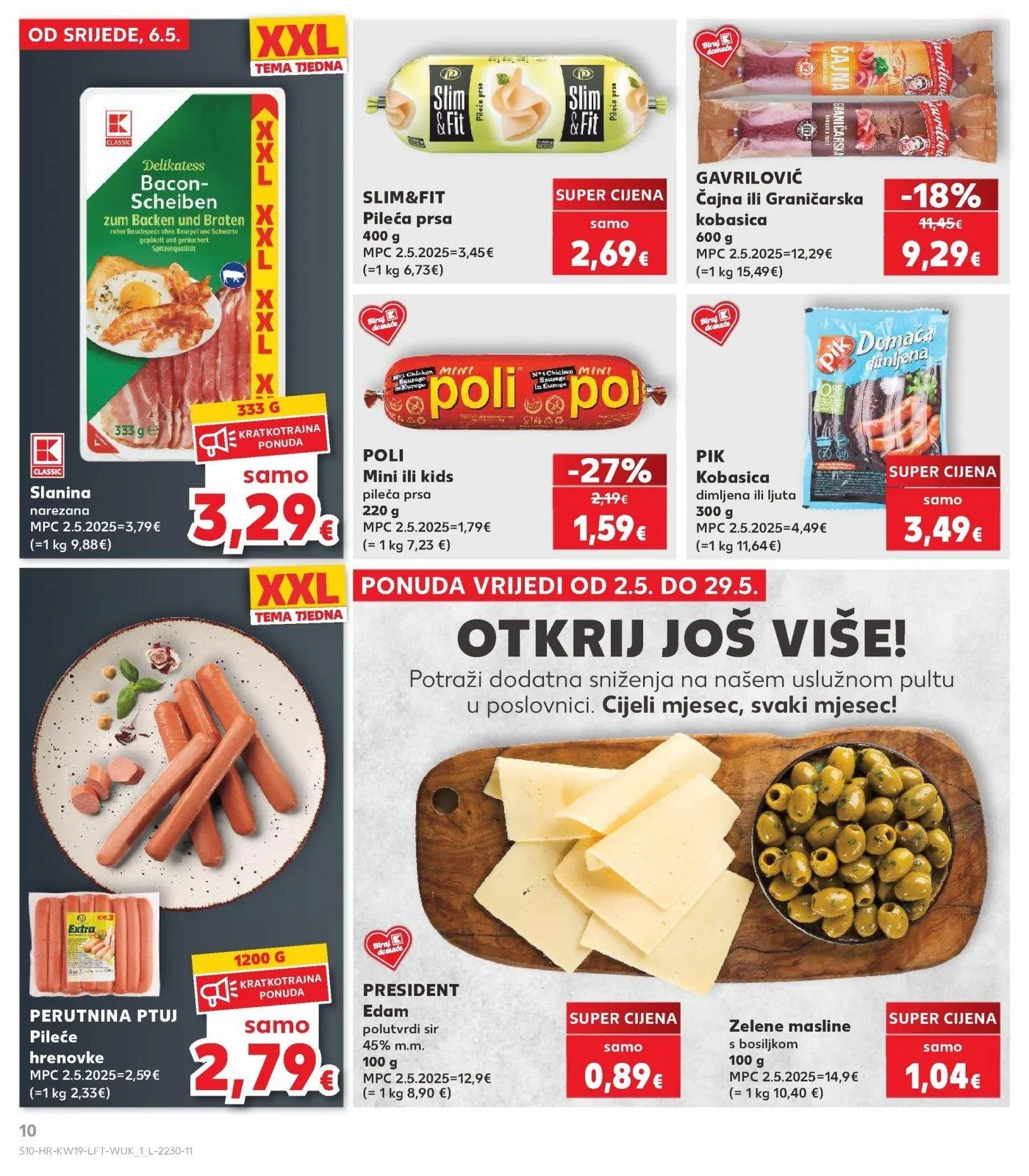 Katalog Kaufland katalog do 12.05.2026 od 8. svibnja do 12. svibnja 2026. - Pregled Stranica 10
