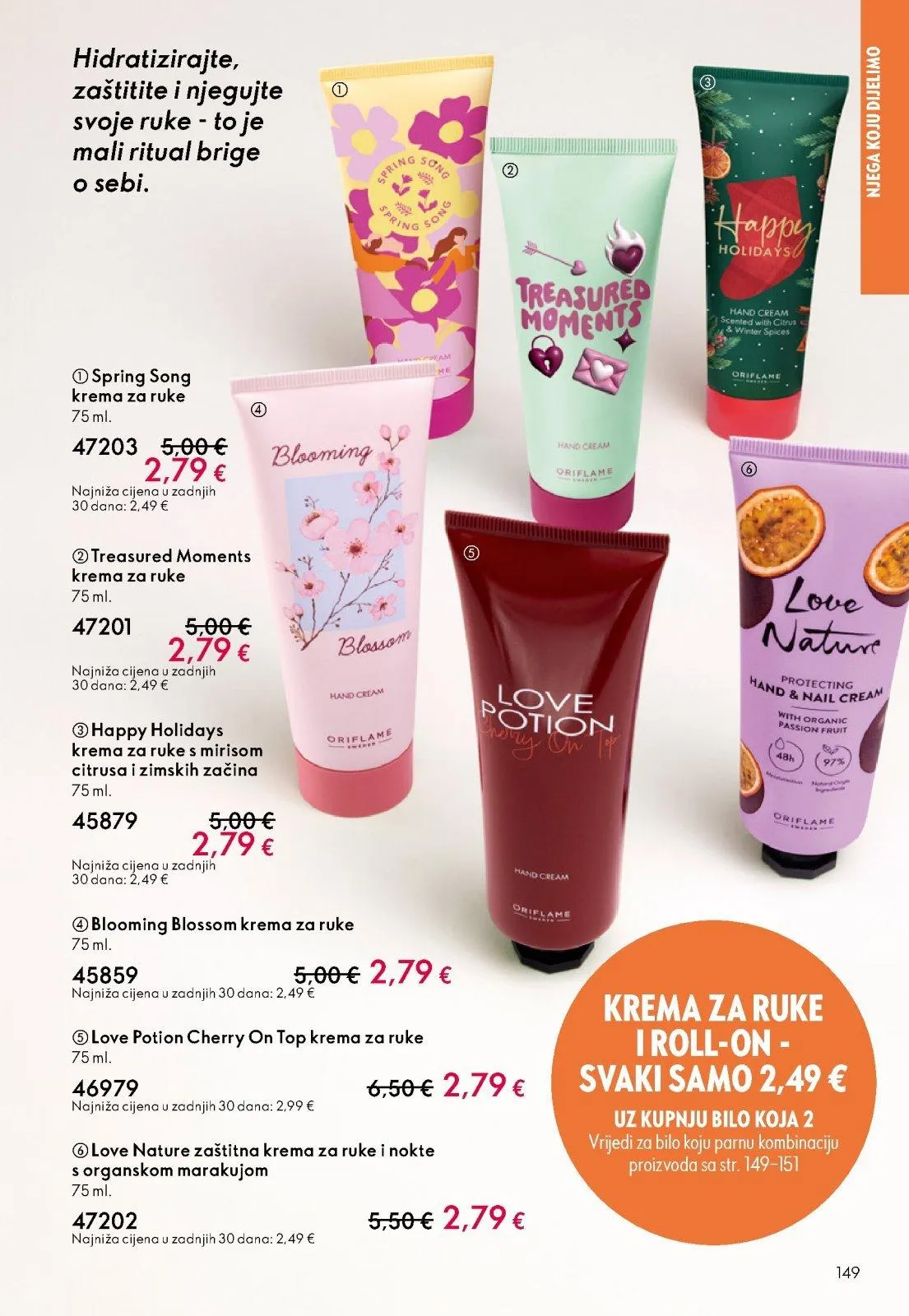 Katalog Oriflame katalog do 02.06.2026 od 13. svibnja do 2. lipnja 2026. - Pregled Stranica 149