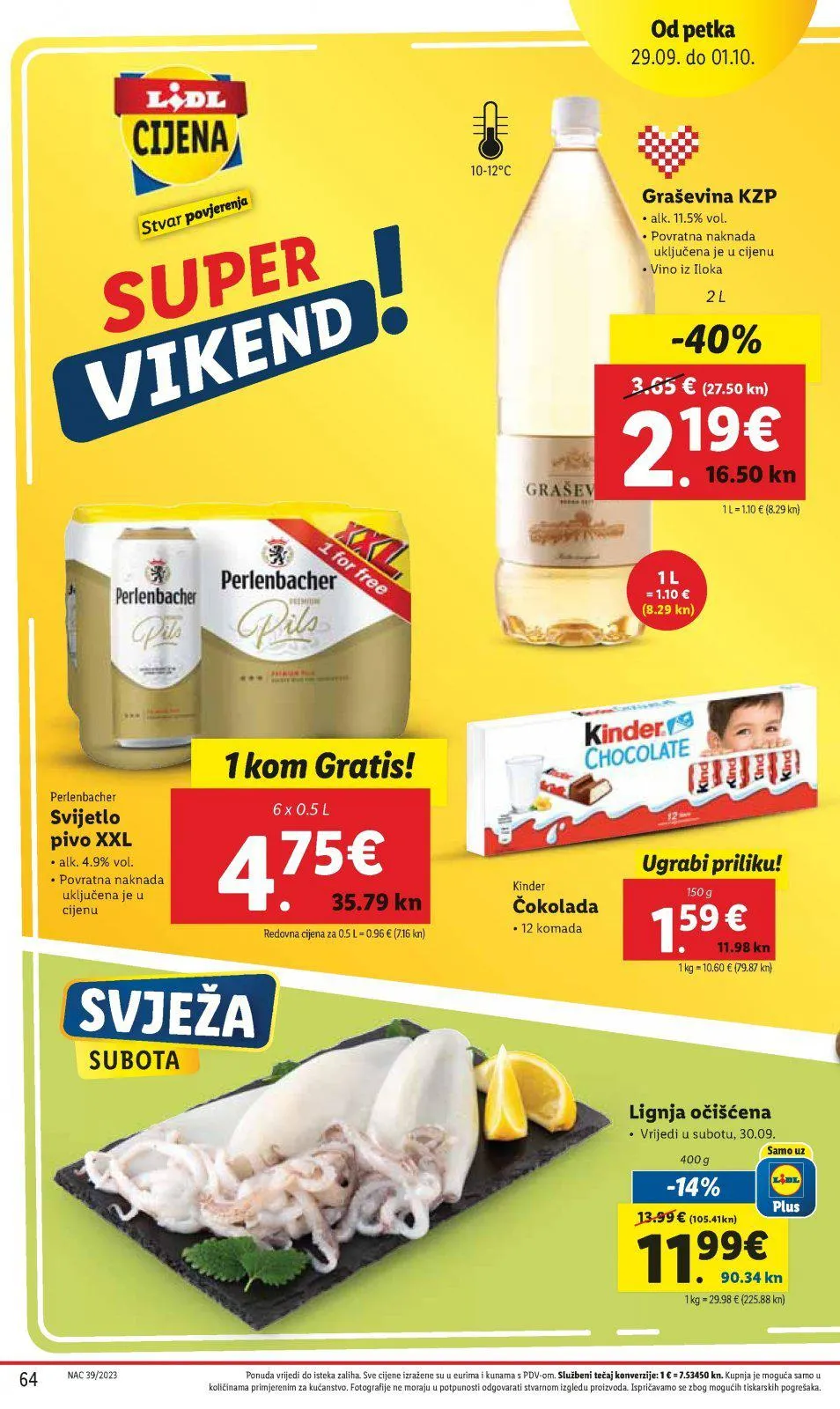 Katalog Lidl katalog do 01.10.2023 od 21. rujna do 1. listopada 2023. - Pregled Stranica 64