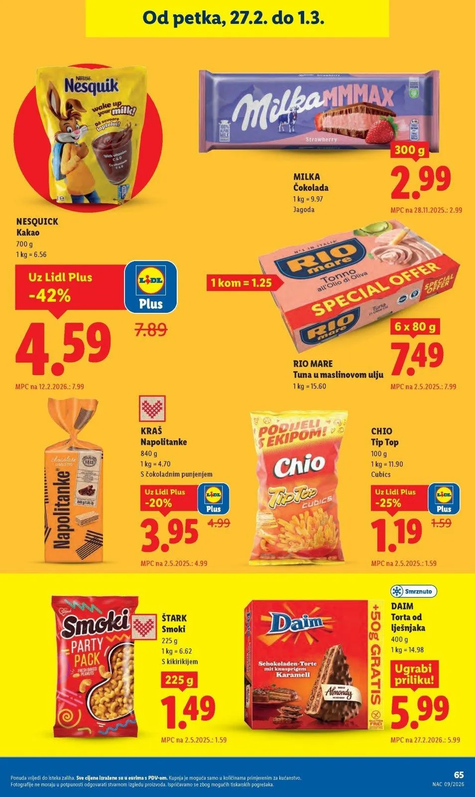 Katalog Lidl katalog do 01.03.2026 od 19. veljače do 1. ožujka 2026. - Pregled Stranica 65