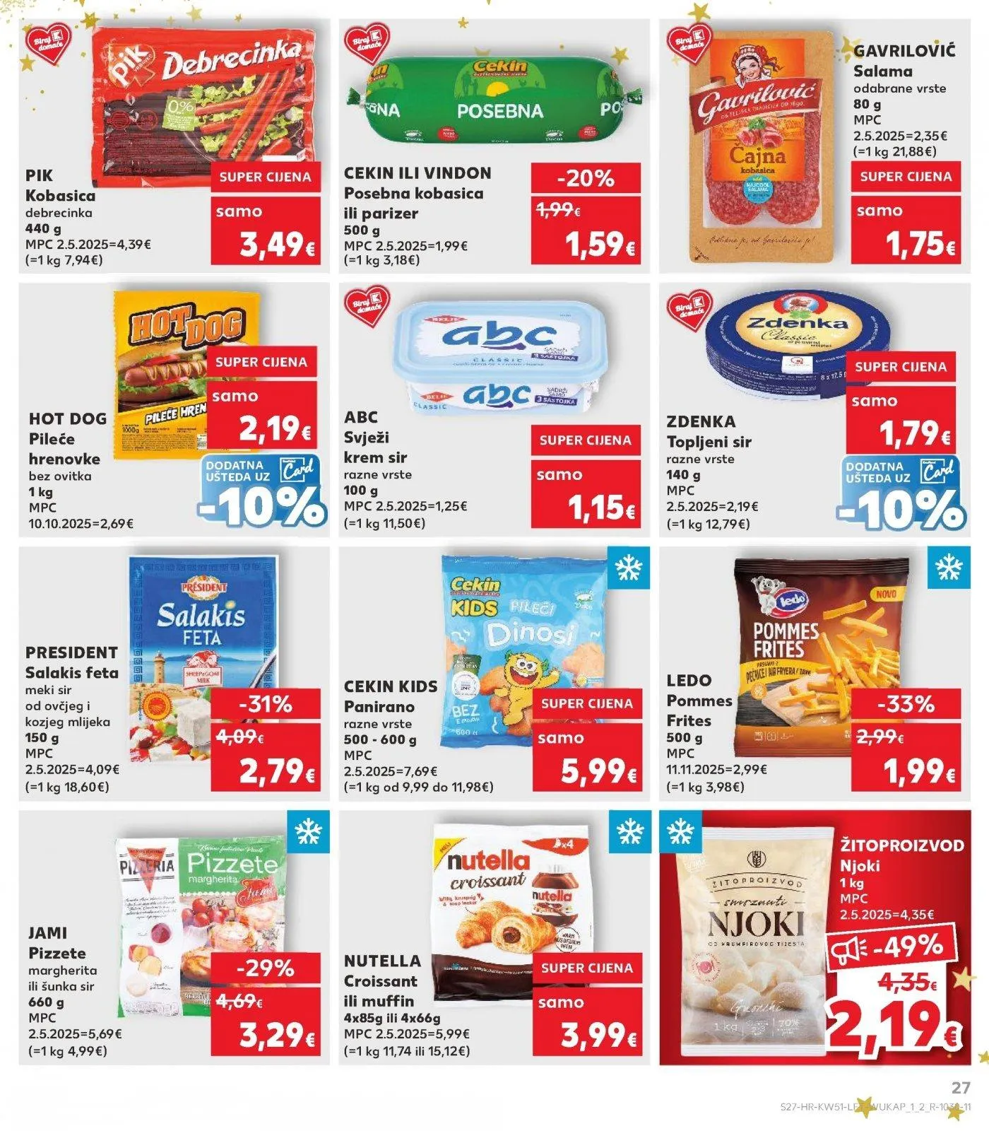 Katalog Kaufland katalog do 26.12.2025 od 17. prosinca do 26. prosinca 2025. - Pregled Stranica 27