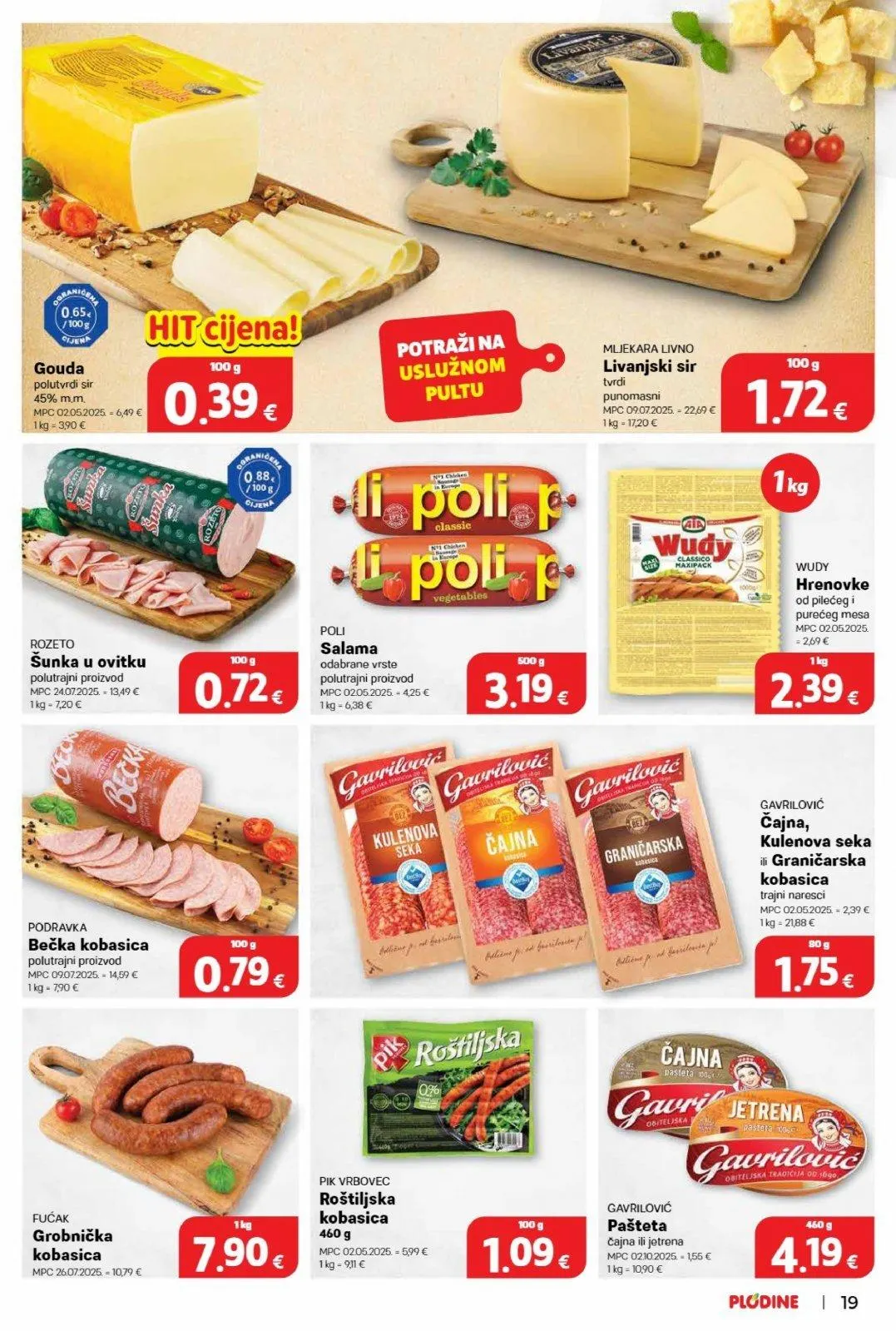 Katalog Plodine katalog do 03.03.2026 od 26. veljače do 3. ožujka 2026. - Pregled Stranica 19