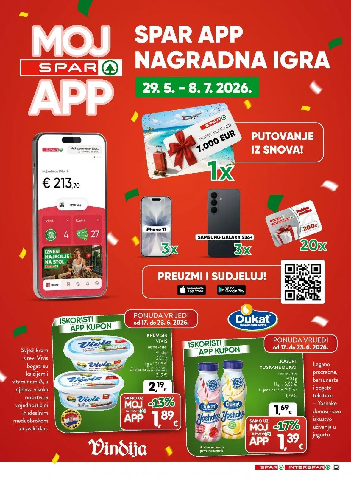Katalog Spar katalog do 23.06.2026 od 17. lipnja do 23. lipnja 2026. - Pregled Stranica 5