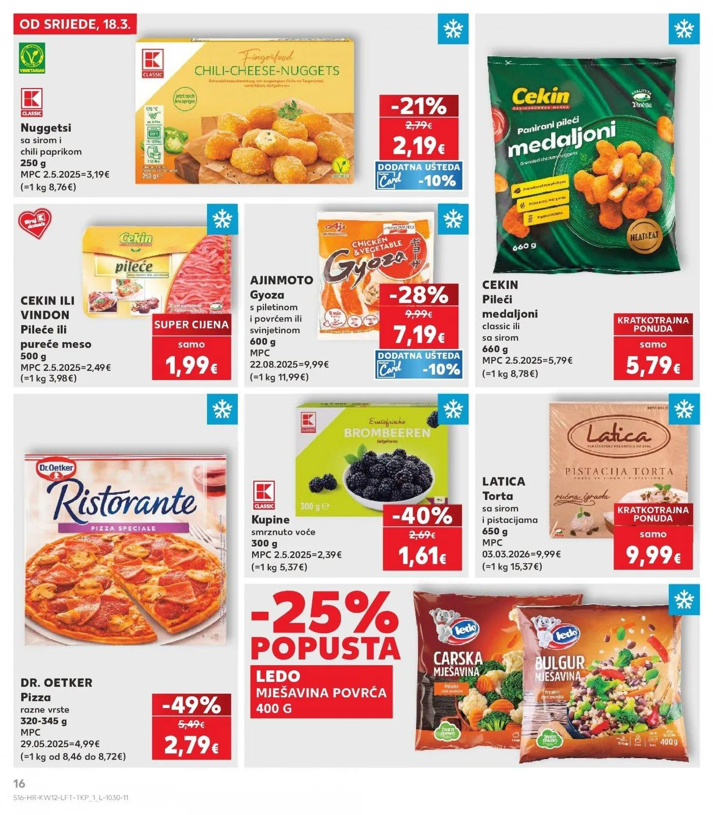 Katalog Kaufland katalog do 24.03.2026 od 18. ožujka do 24. ožujka 2026. - Pregled Stranica 16