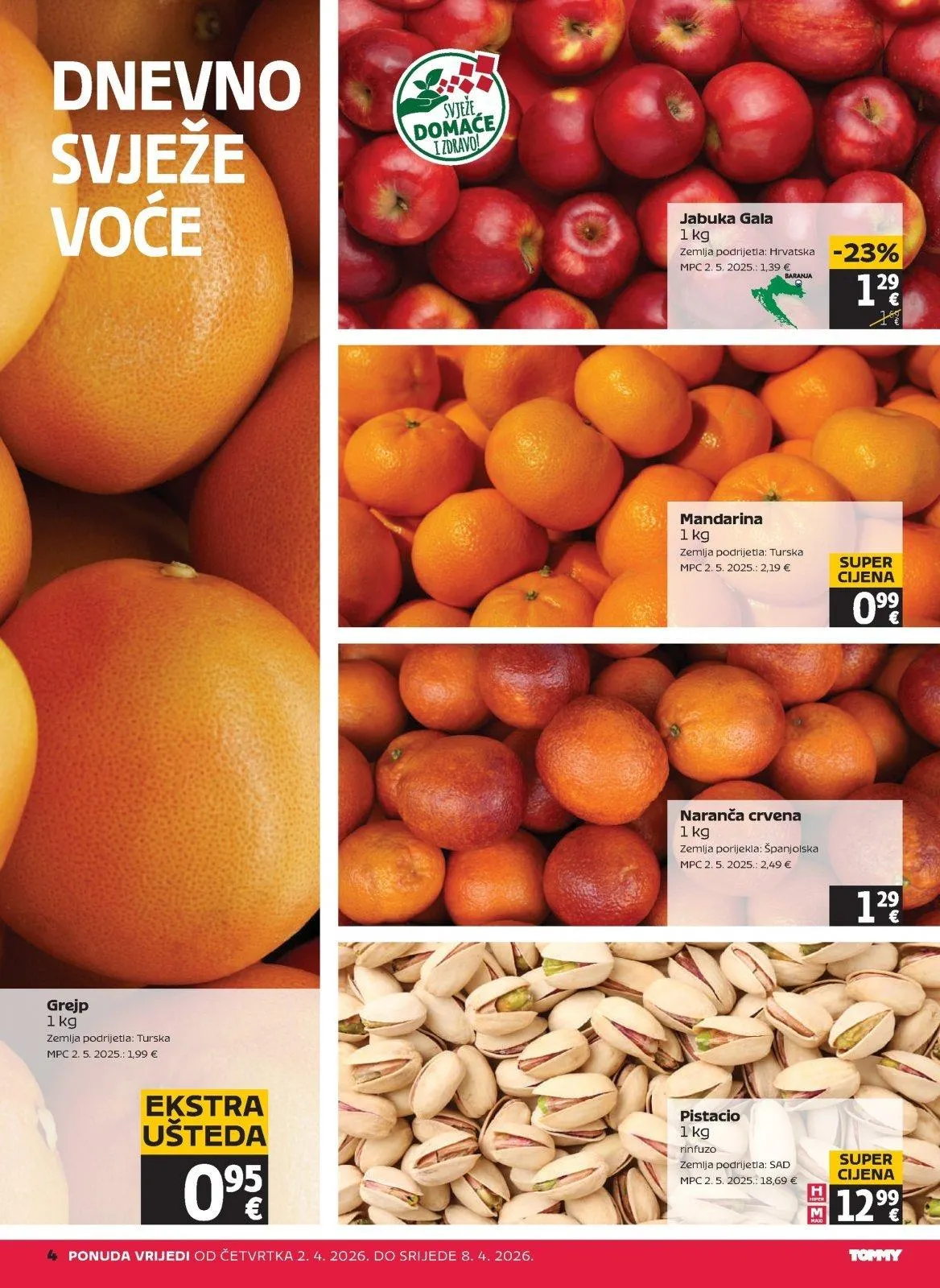 Katalog Tommy katalog do 08.04.2026 od 2. travnja do 8. travnja 2026. - Pregled Stranica 4