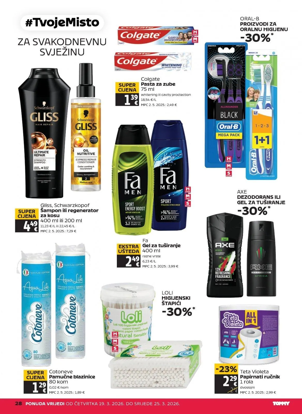 Katalog Tommy katalog do 25.03.2026 od 19. ožujka do 25. ožujka 2026. - Pregled Stranica 28