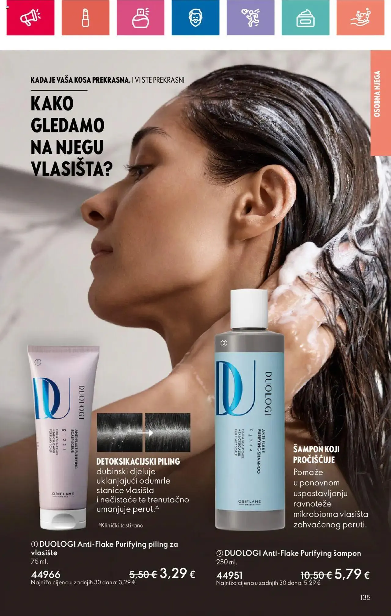 Katalog Katalog 11/2024 Oriflame od 1. kolovoza do 21. kolovoza 2024. - Pregled Stranica 135