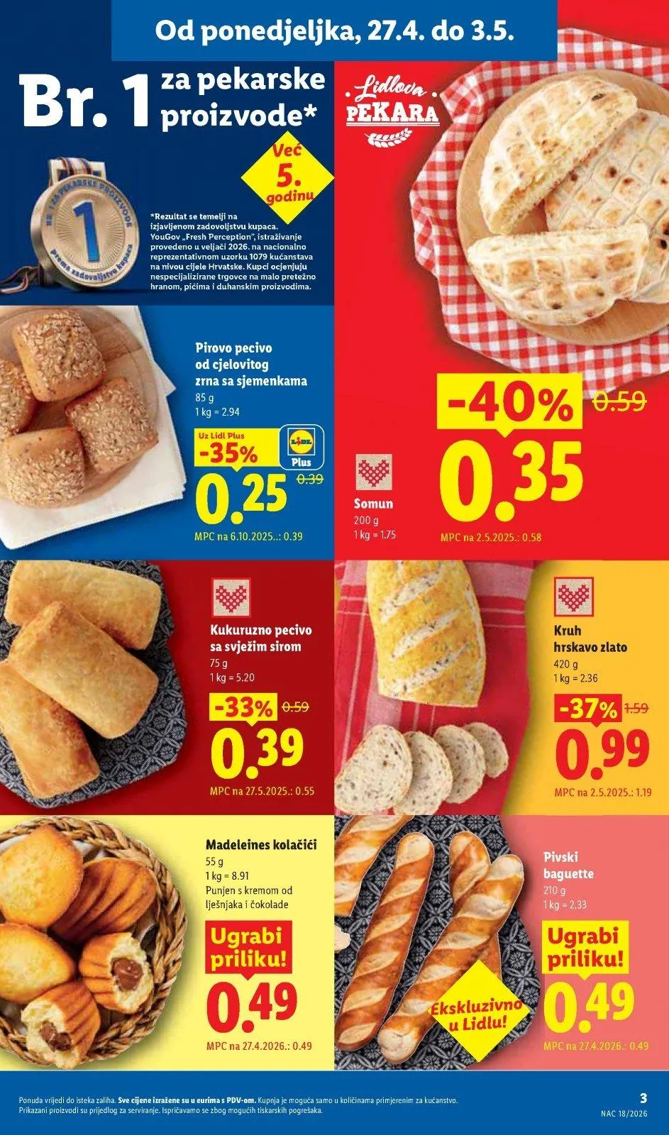 Katalog Lidl katalog do 03.05.2026 od 23. travnja do 3. svibnja 2026. - Pregled Stranica 3