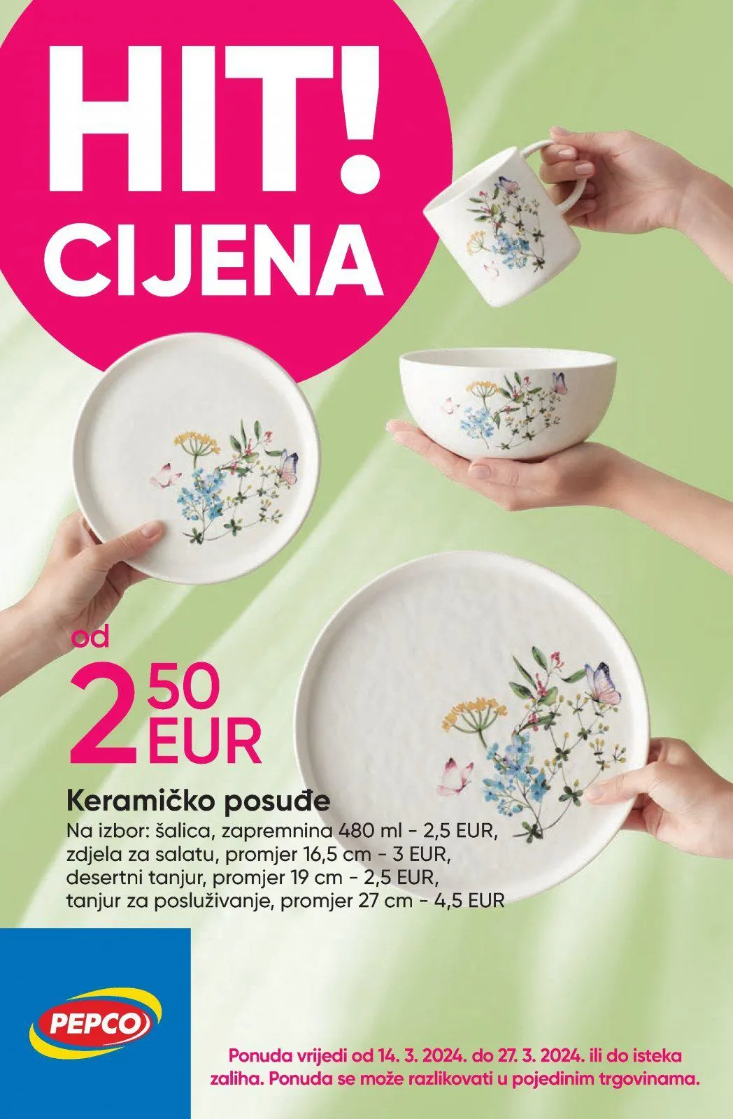 Katalog Pepco katalog do 27.03.2024 od 14. ožujka do 27. ožujka 2024. - Pregled Stranica 