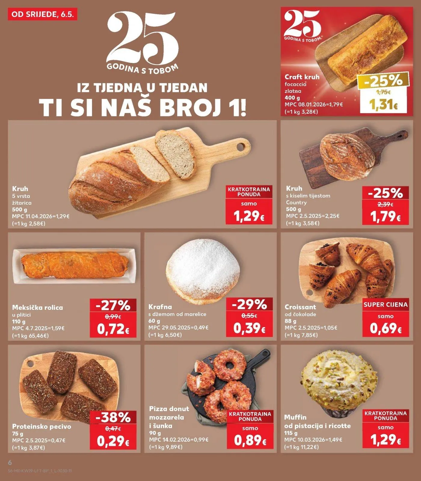 Katalog Kaufland katalog do 12.05.2026 od 8. svibnja do 12. svibnja 2026. - Pregled Stranica 6