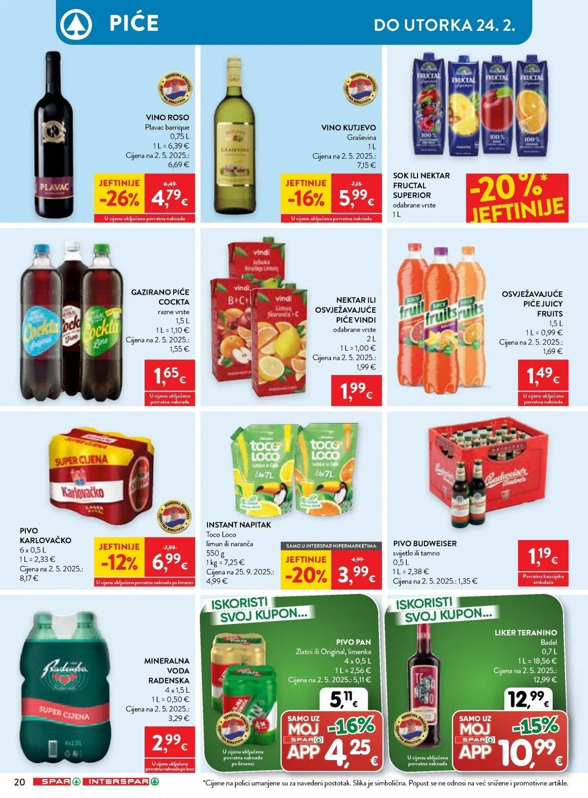 Katalog Interspar katalog do 24.02.2026 od 19. veljače do 24. veljače 2026. - Pregled Stranica 23