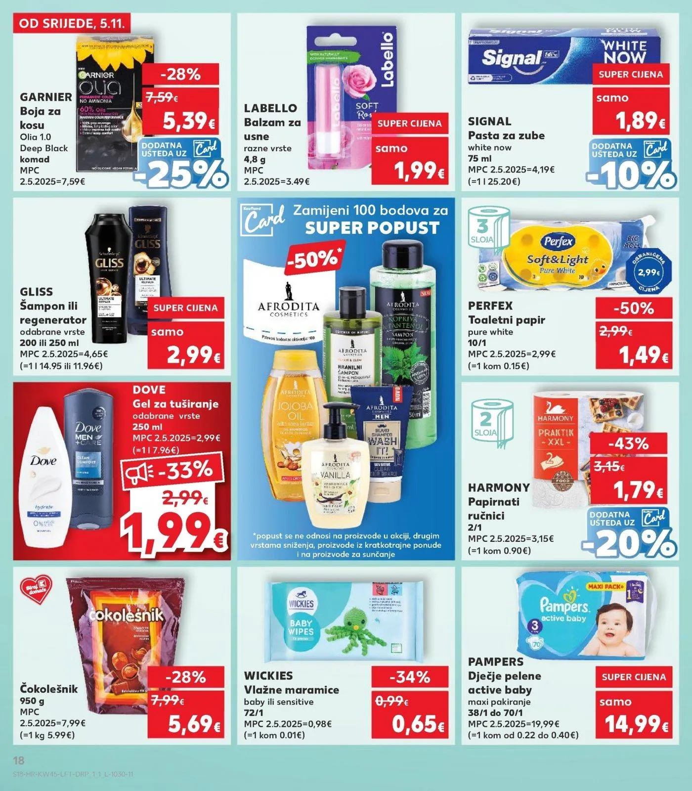 Katalog Kaufland katalog do 11.11.2025 od 5. studenoga do 11. studenoga 2025. - Pregled Stranica 18