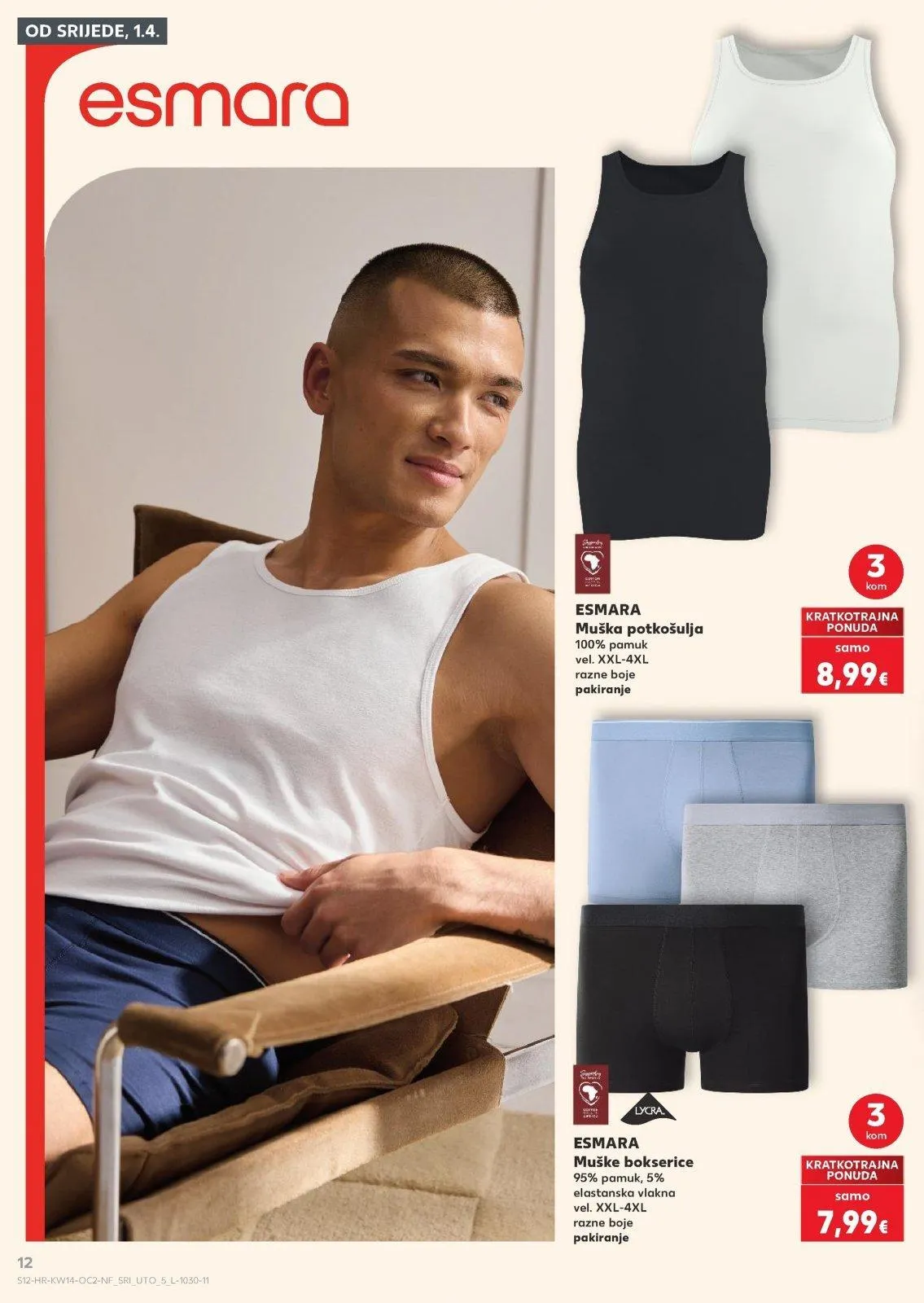 Katalog Kaufland katalog do 07.04.2026 od 1. travnja do 7. travnja 2026. - Pregled Stranica 12