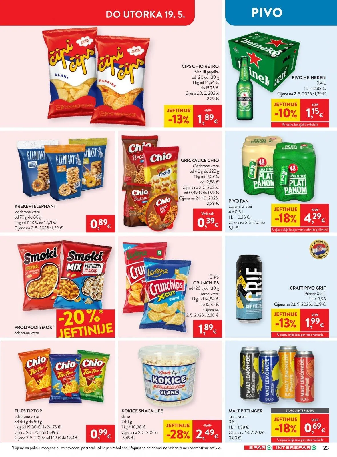 Katalog Interspar katalog do 19.05.2026 od 13. svibnja do 19. svibnja 2026. - Pregled Stranica 27
