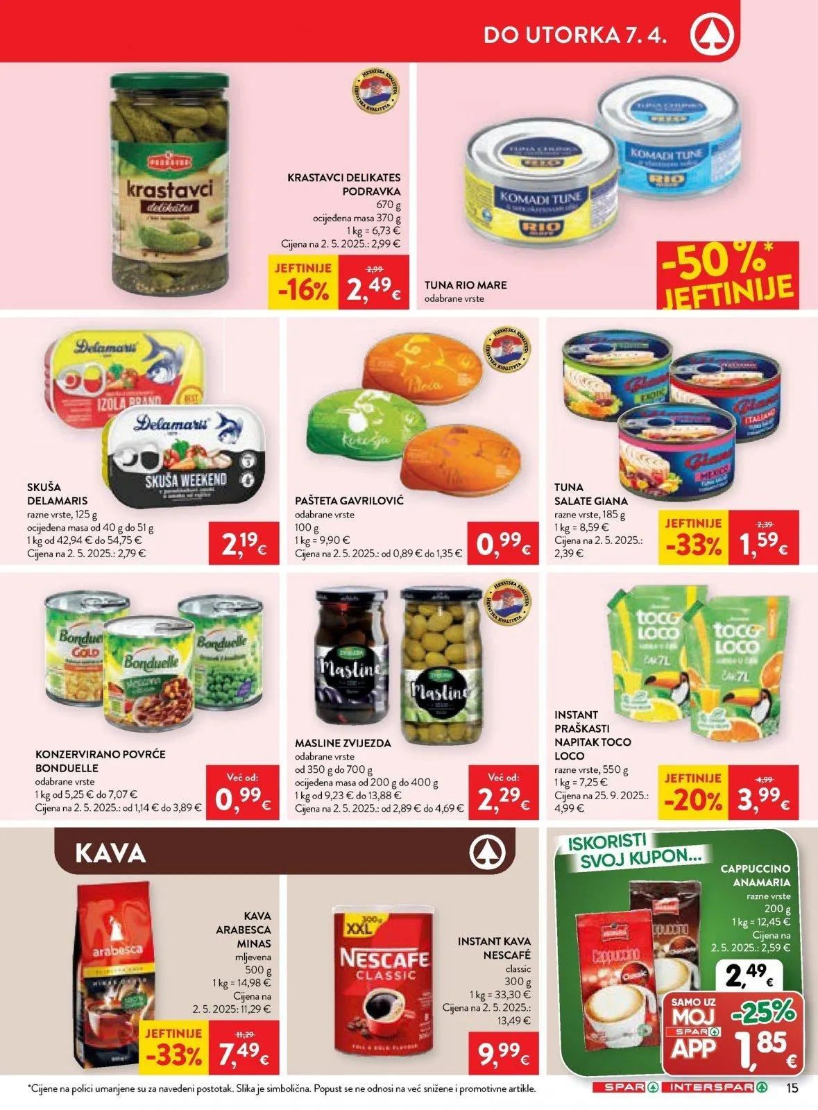 Katalog Spar katalog do 07.04.2026 od 2. travnja do 7. travnja 2026. - Pregled Stranica 19