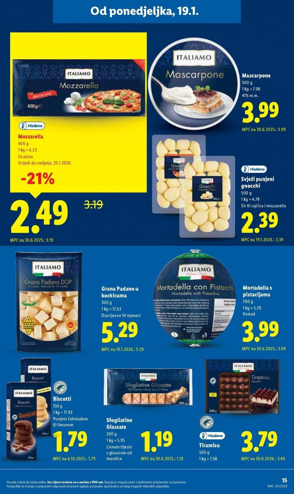 Katalog Lidl katalog do 25.01.2026 od 15. siječnja do 25. siječnja 2026. - Pregled Stranica 15