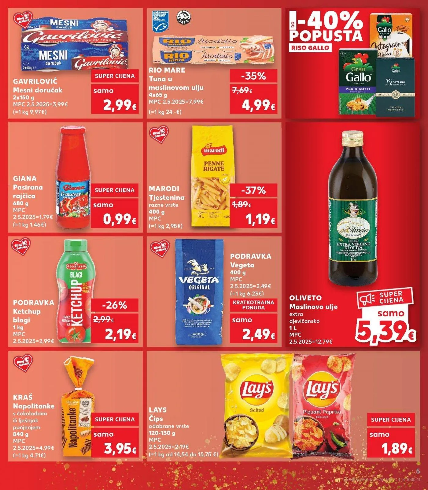 Katalog Kaufland katalog do 06.01.2026 od 6. siječnja do 6. siječnja 2026. - Pregled Stranica 5