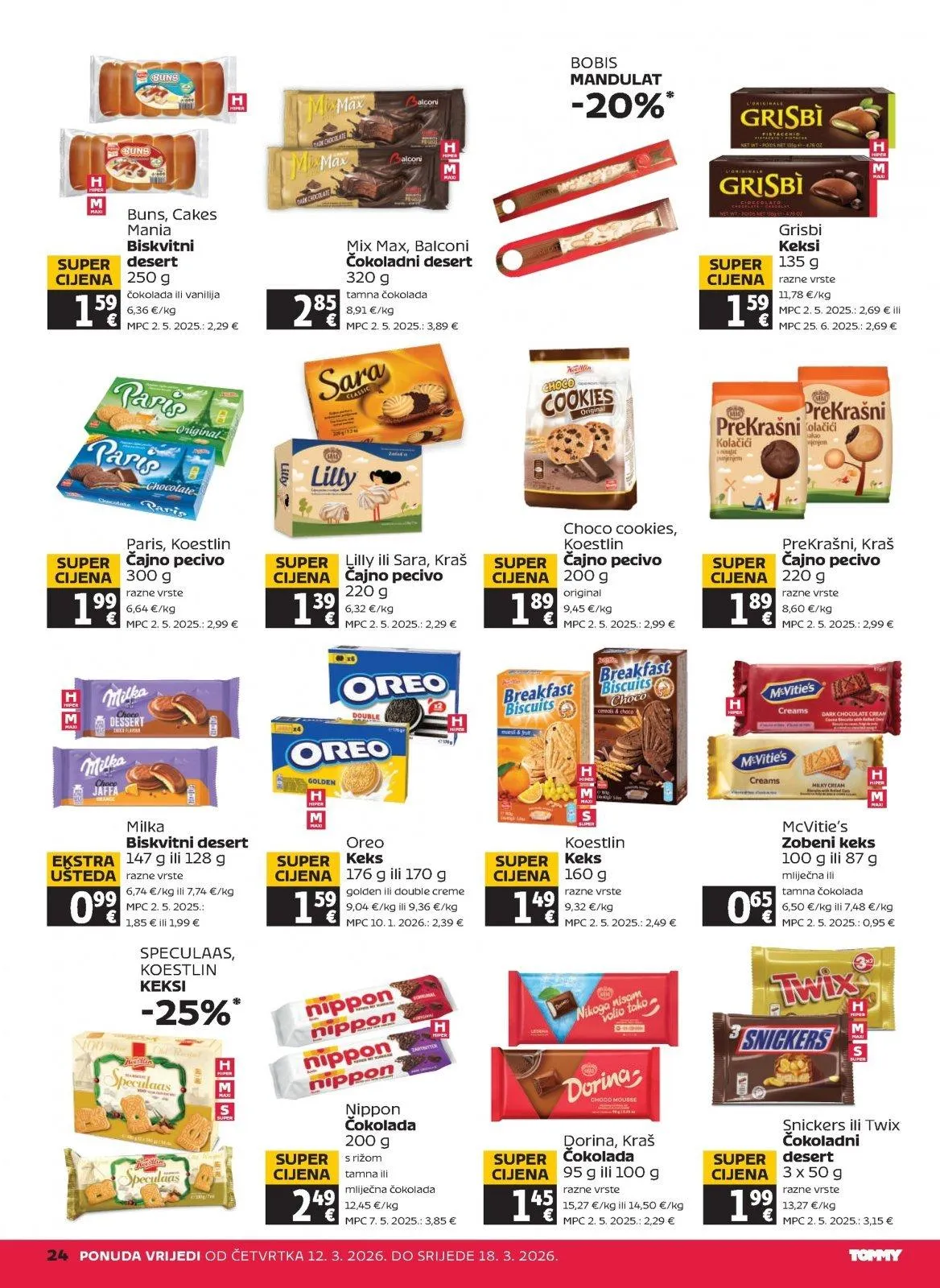 Katalog Tommy katalog do 18.03.2026 od 12. ožujka do 18. ožujka 2026. - Pregled Stranica 24