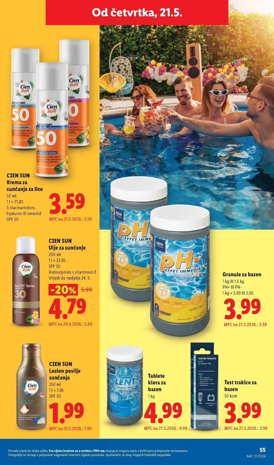 Katalog Lidl katalog do 24.05.2026 od 14. svibnja do 24. svibnja 2026. - Pregled Stranica 55