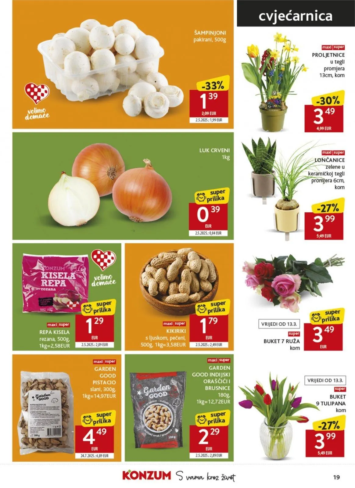 Katalog Konzum katalog do 17.03.2026 od 12. ožujka do 17. ožujka 2026. - Pregled Stranica 19