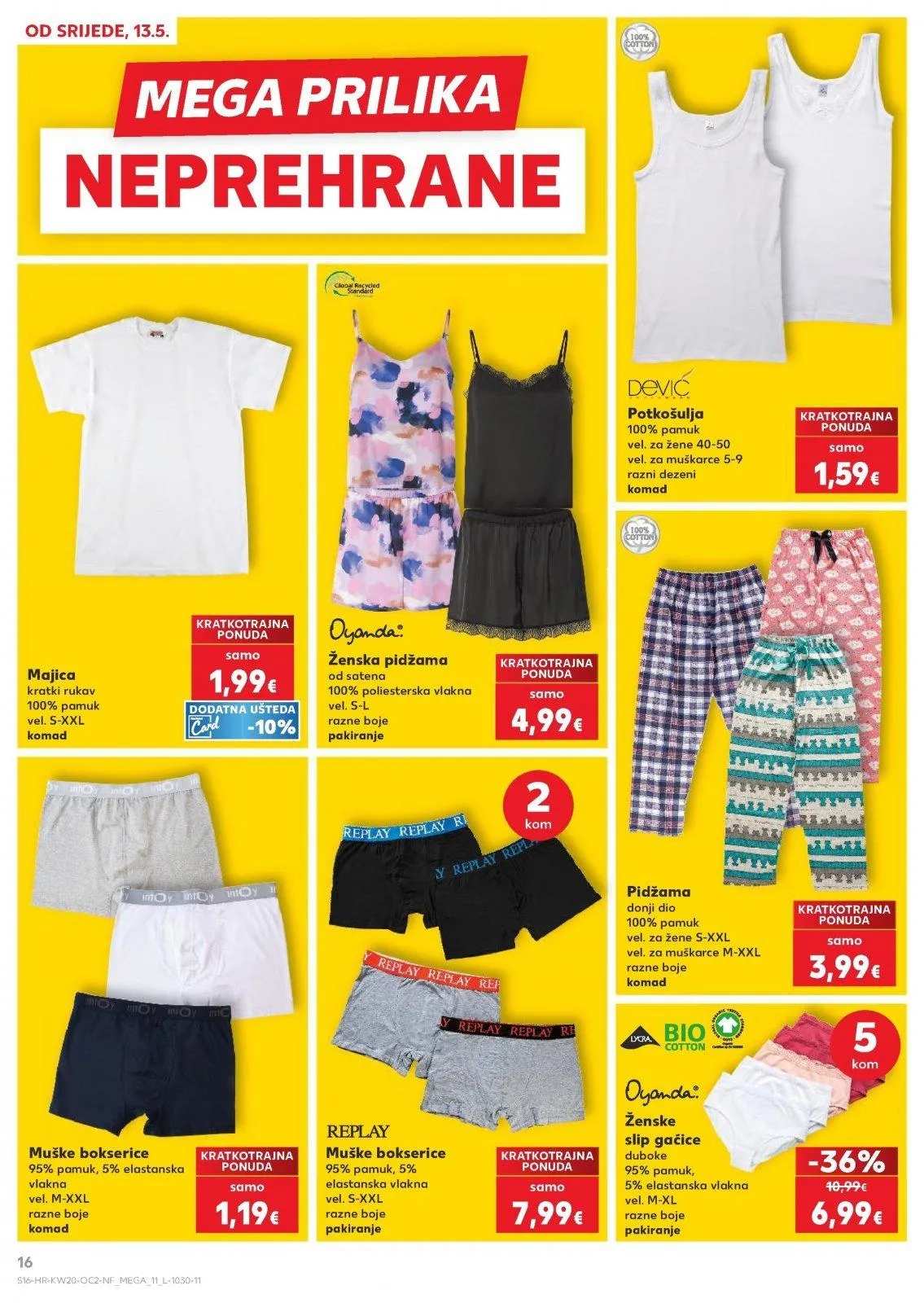 Katalog Kaufland katalog do 19.05.2026 od 13. svibnja do 19. svibnja 2026. - Pregled Stranica 16