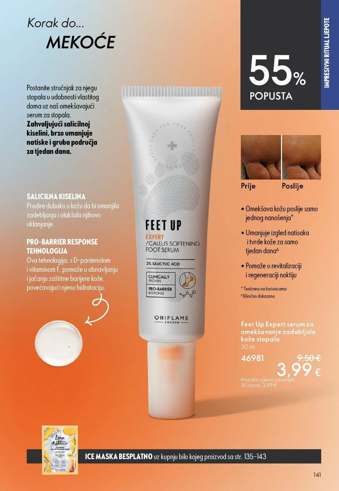 Katalog Oriflame katalog do 12.05.2026 od 22. travnja do 12. svibnja 2026. - Pregled Stranica 141