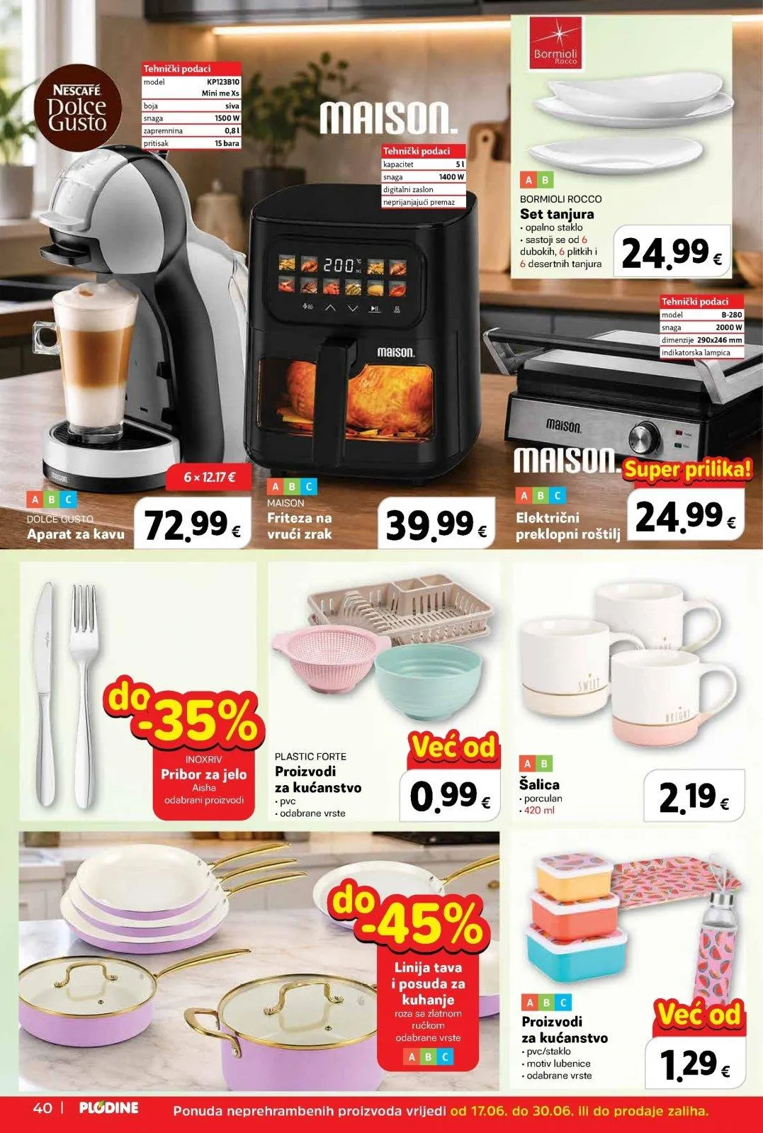 Katalog Plodine katalog do 23.06.2026 od 17. lipnja do 23. lipnja 2026. - Pregled Stranica 40