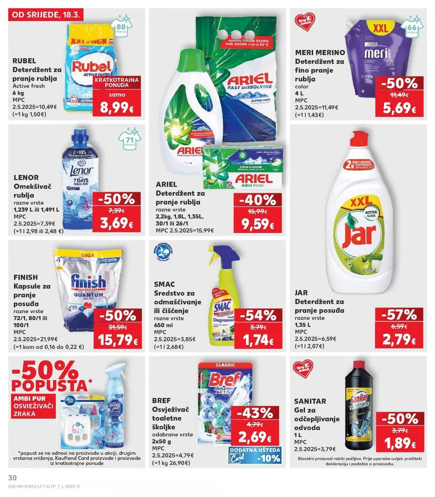 Katalog Kaufland katalog do 24.03.2026 od 18. ožujka do 24. ožujka 2026. - Pregled Stranica 30